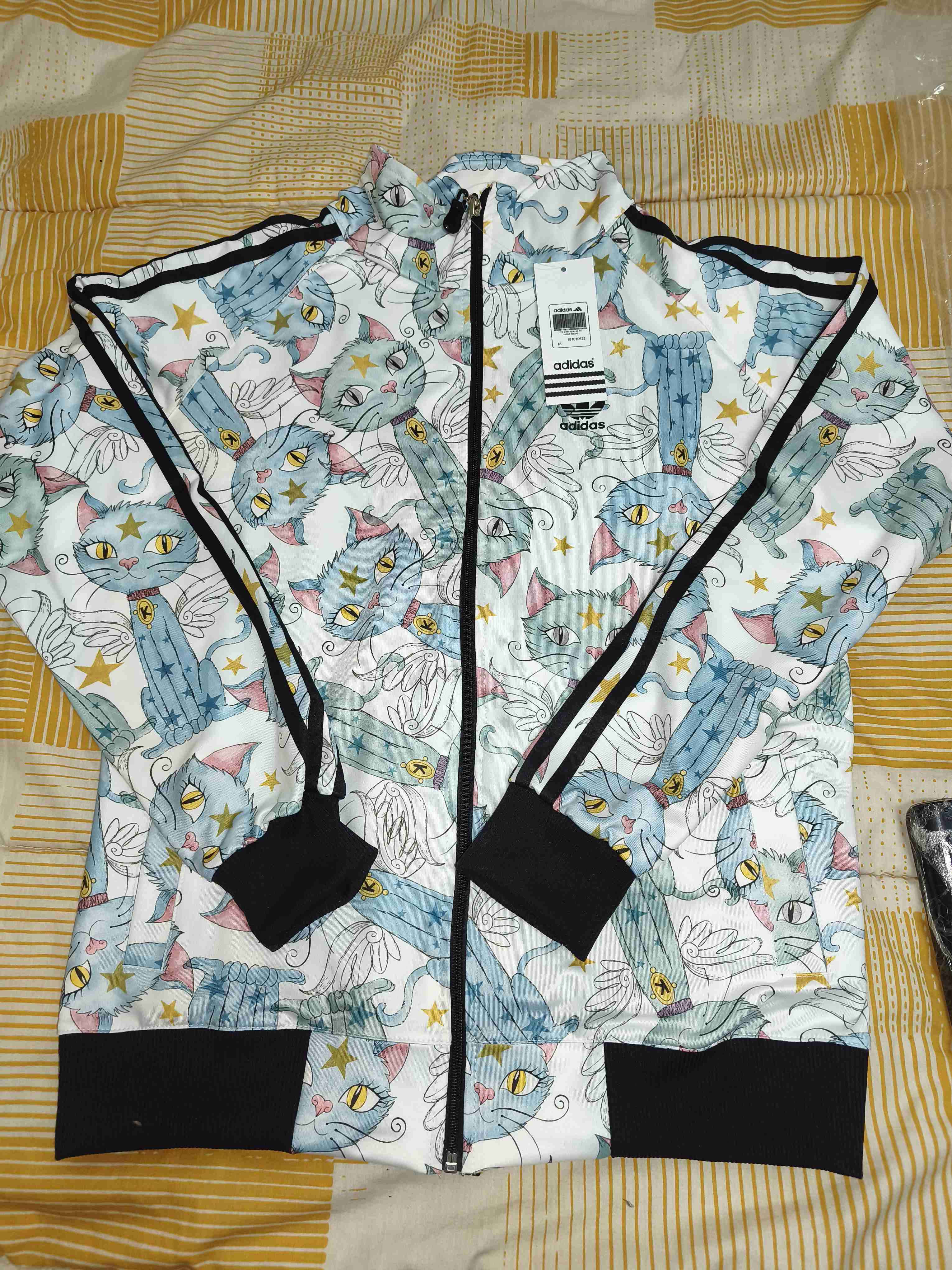 Chaqueta deportiva floral negra - miniatura 3
