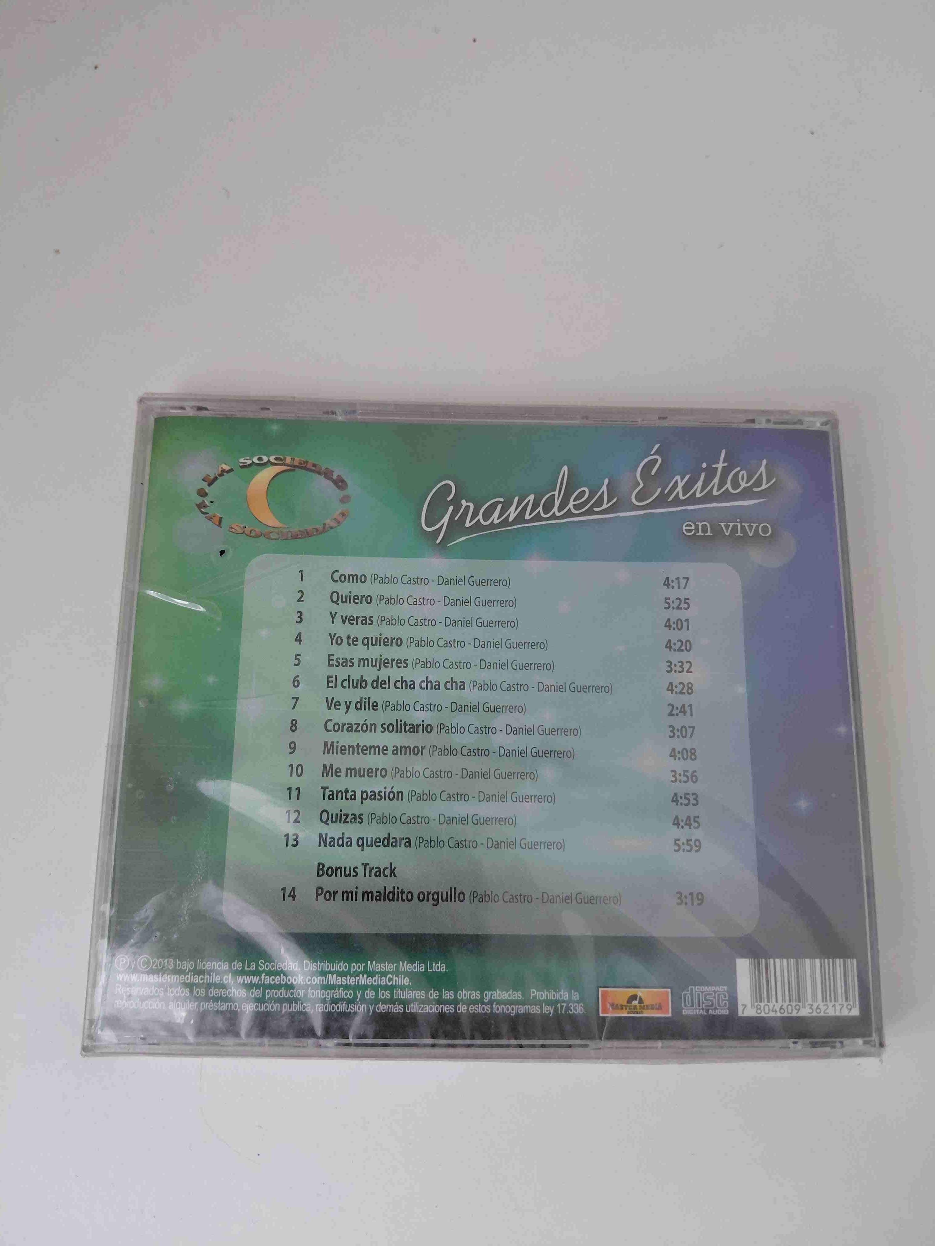 CD La Sociedad Grandes Exitos Vol. 1 - miniatura 2