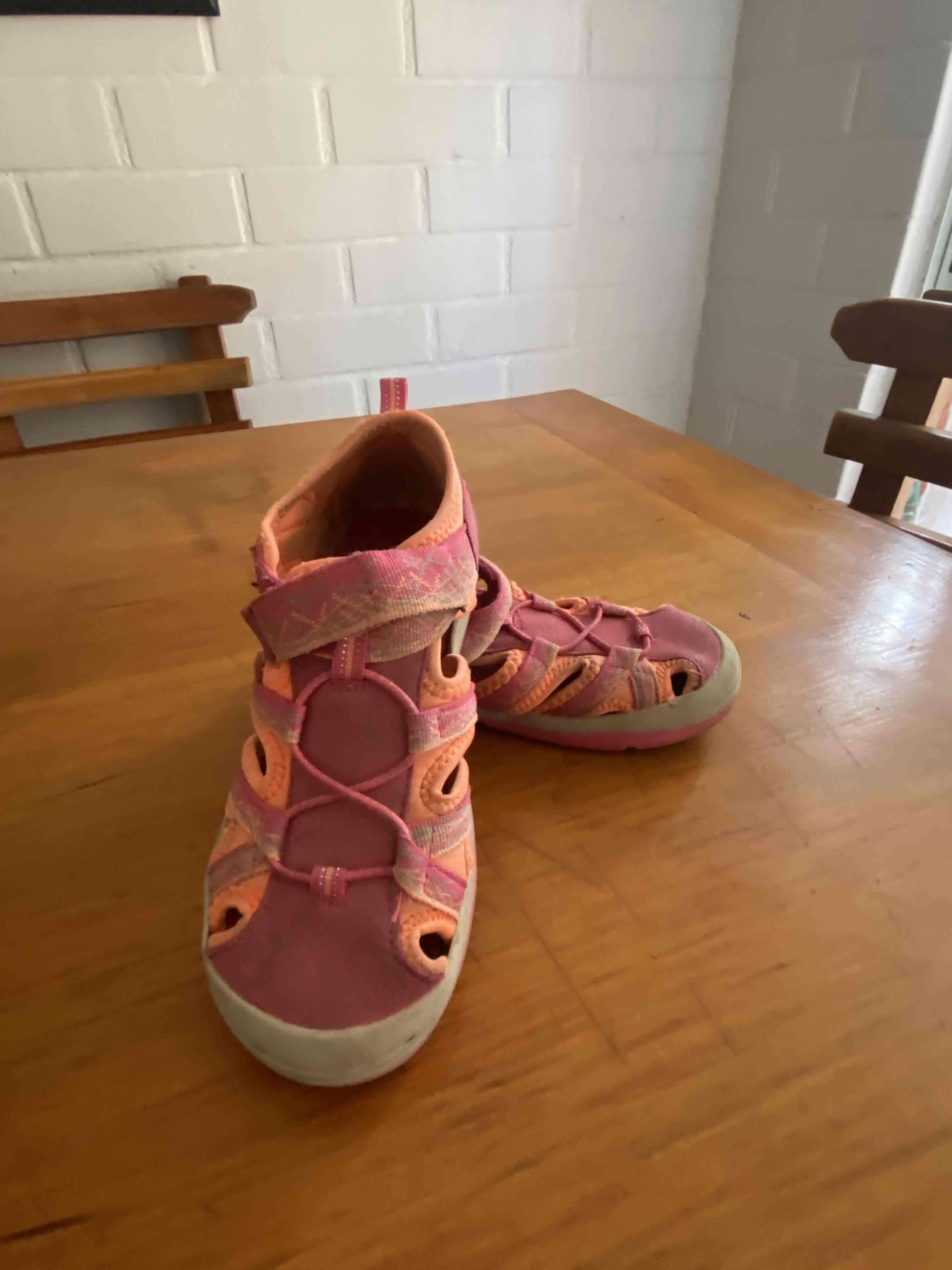 Sandalias rosadas infantiles número 28, pillín - miniatura 2