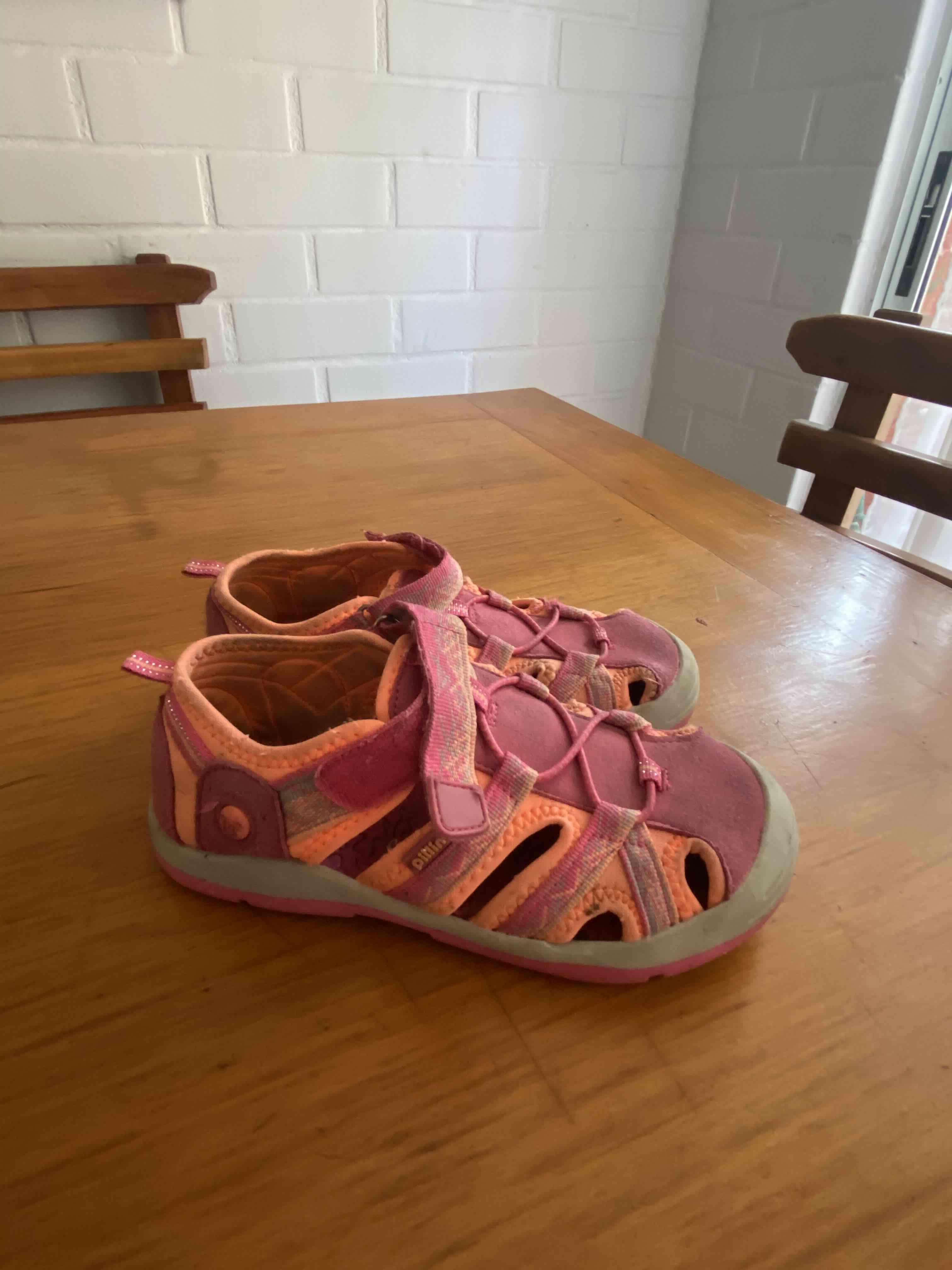 Sandalias rosadas infantiles número 28, pillín - miniatura 3