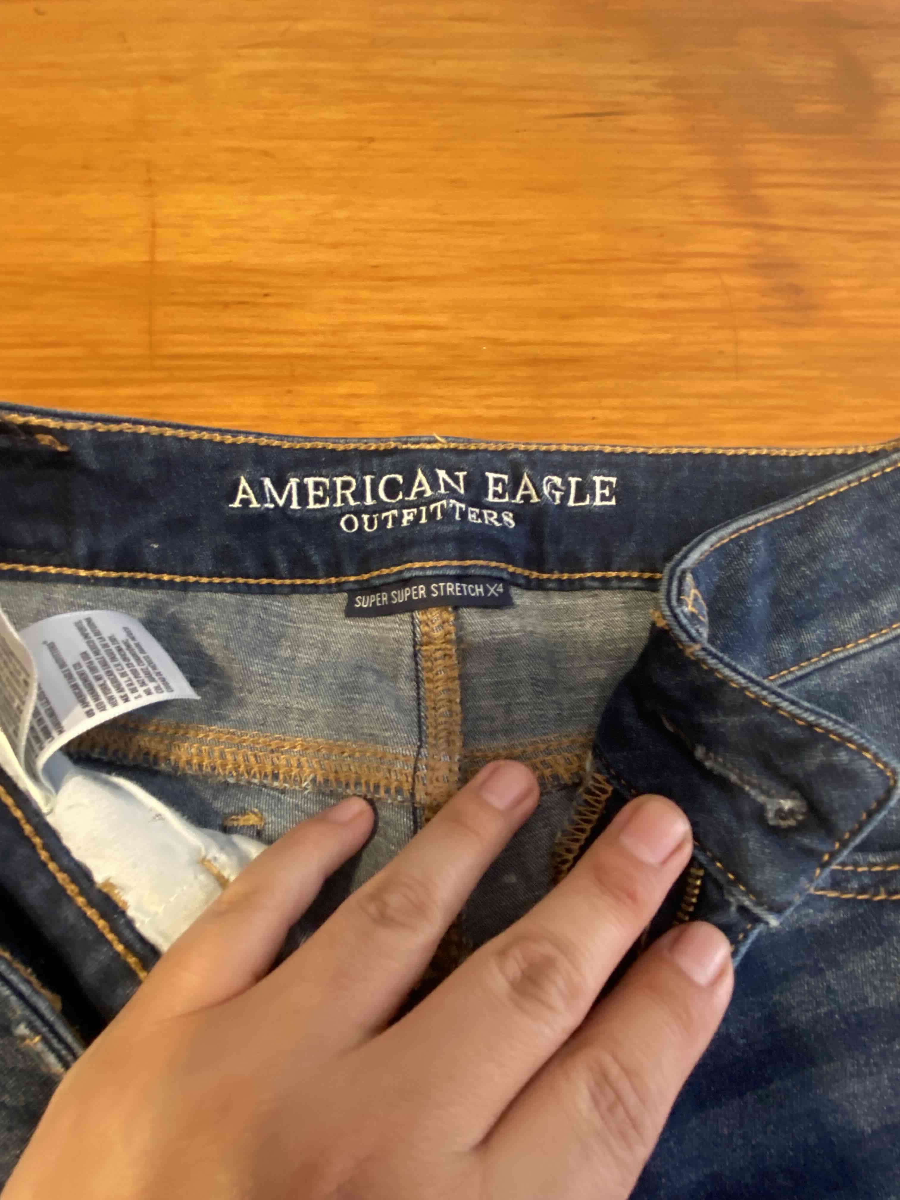 Jeans azul American Eagle - miniatura 2