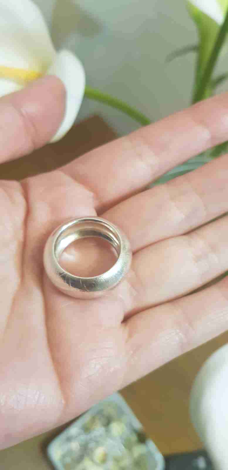 Anillo de plata bombé - miniatura 4