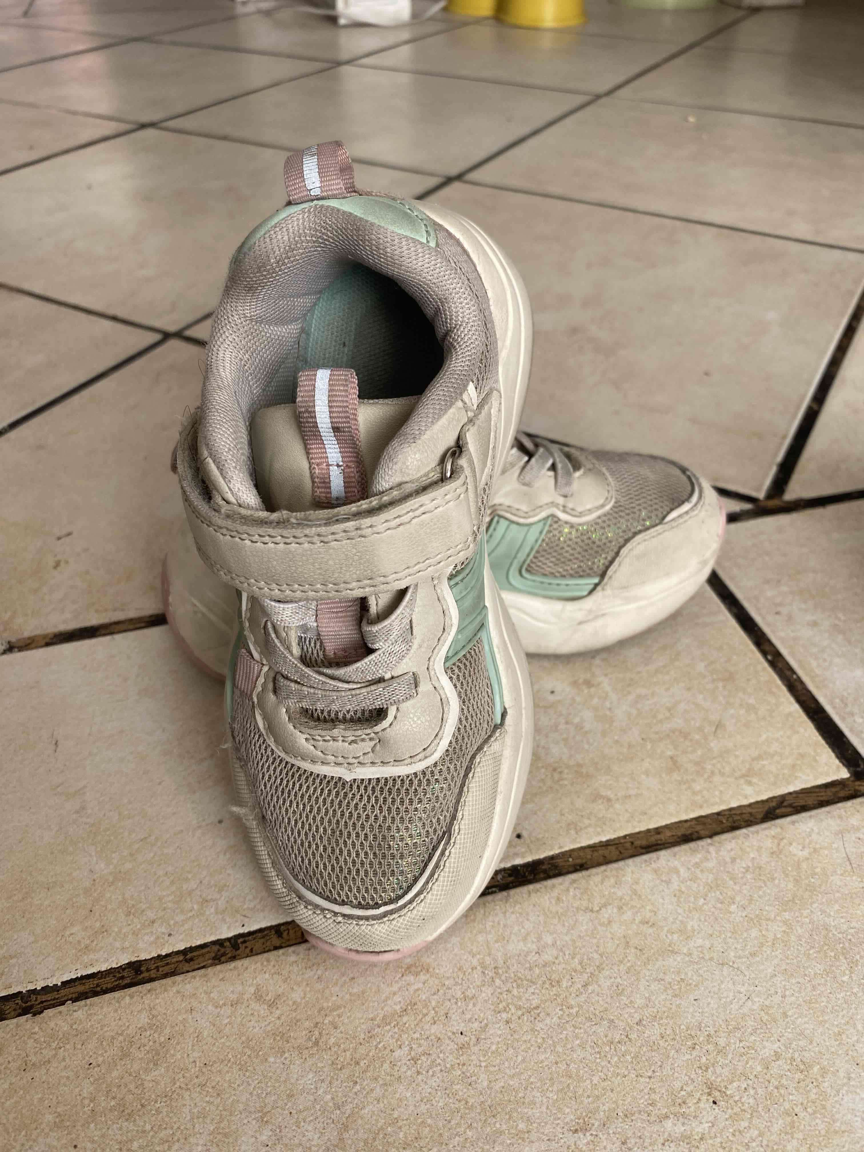 Zapatillas de niño gris y verde, ficcus - miniatura 2