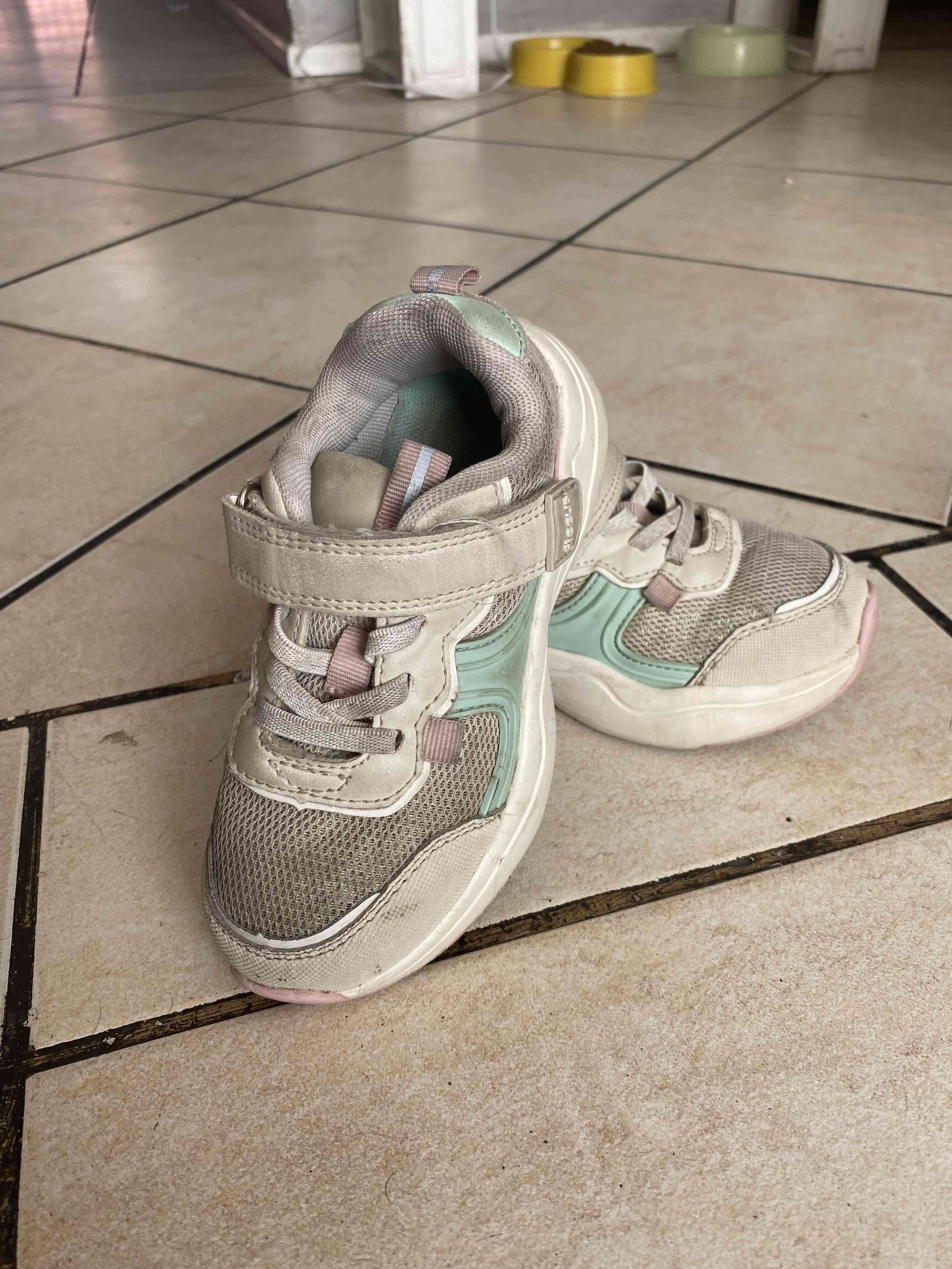 Zapatillas de niño gris y verde, ficcus - miniatura 3