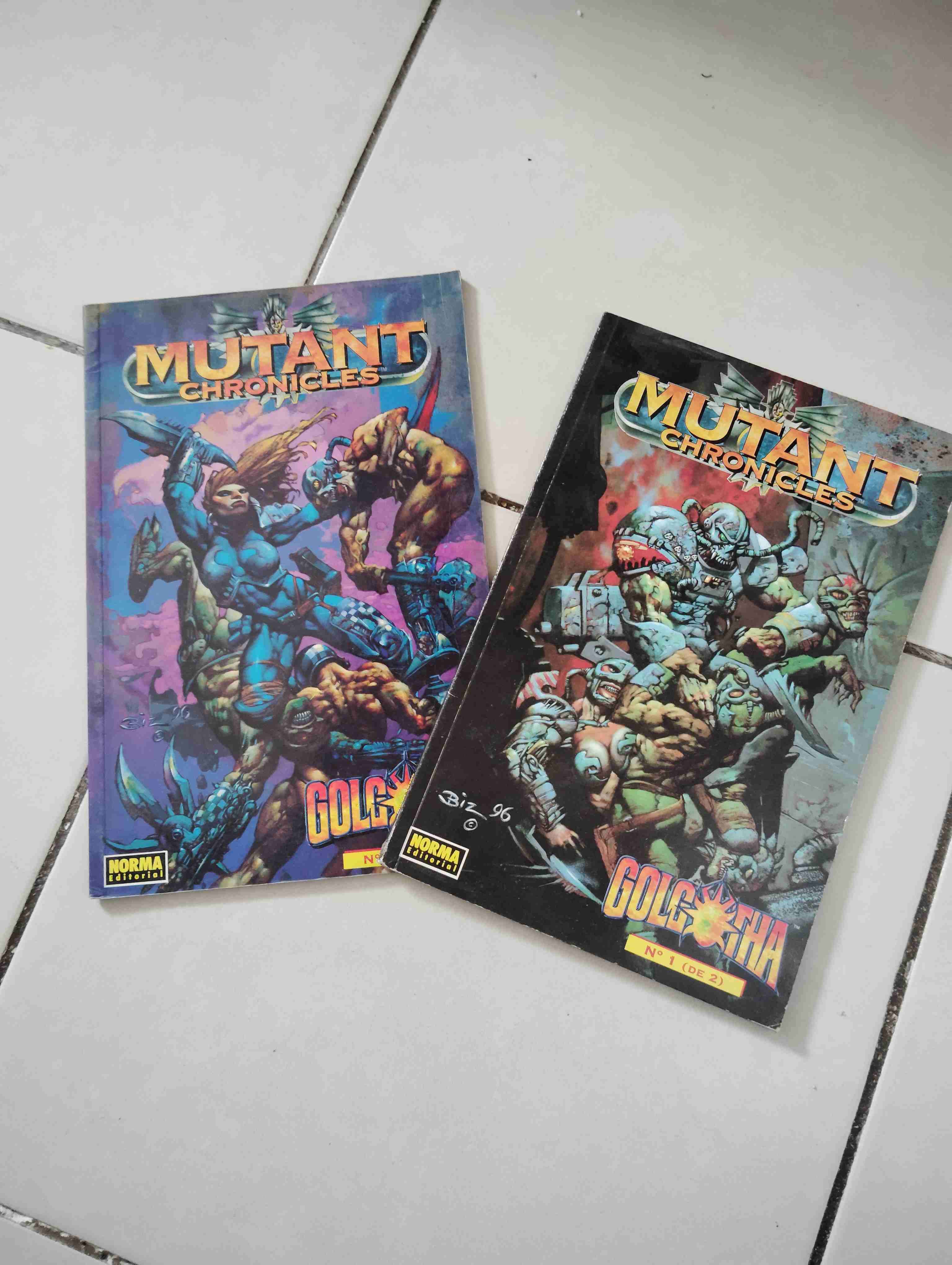 Revistas Mutant Chronicles Golgotha.