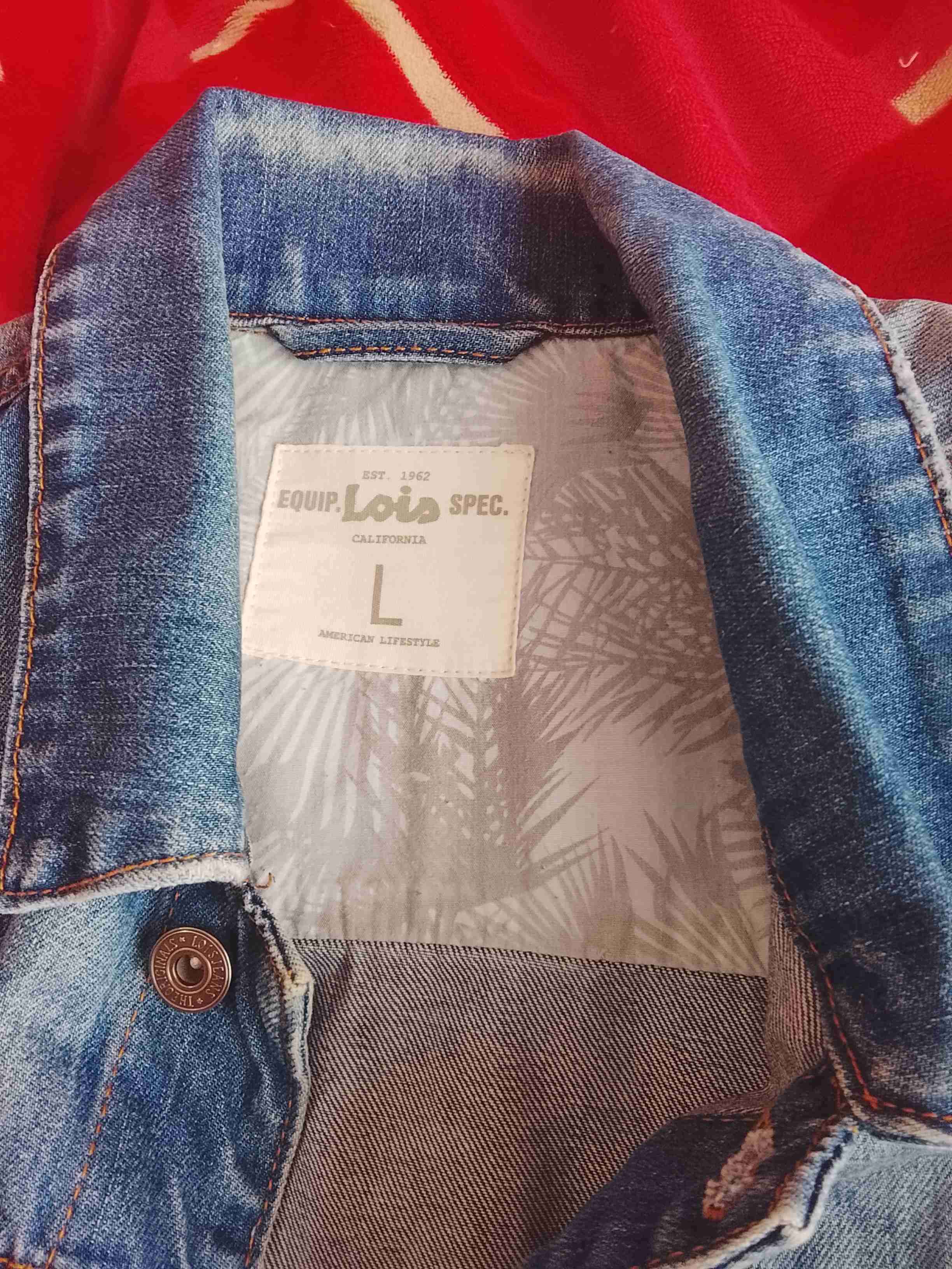 Chaqueta de mezclilla azul - miniatura 2