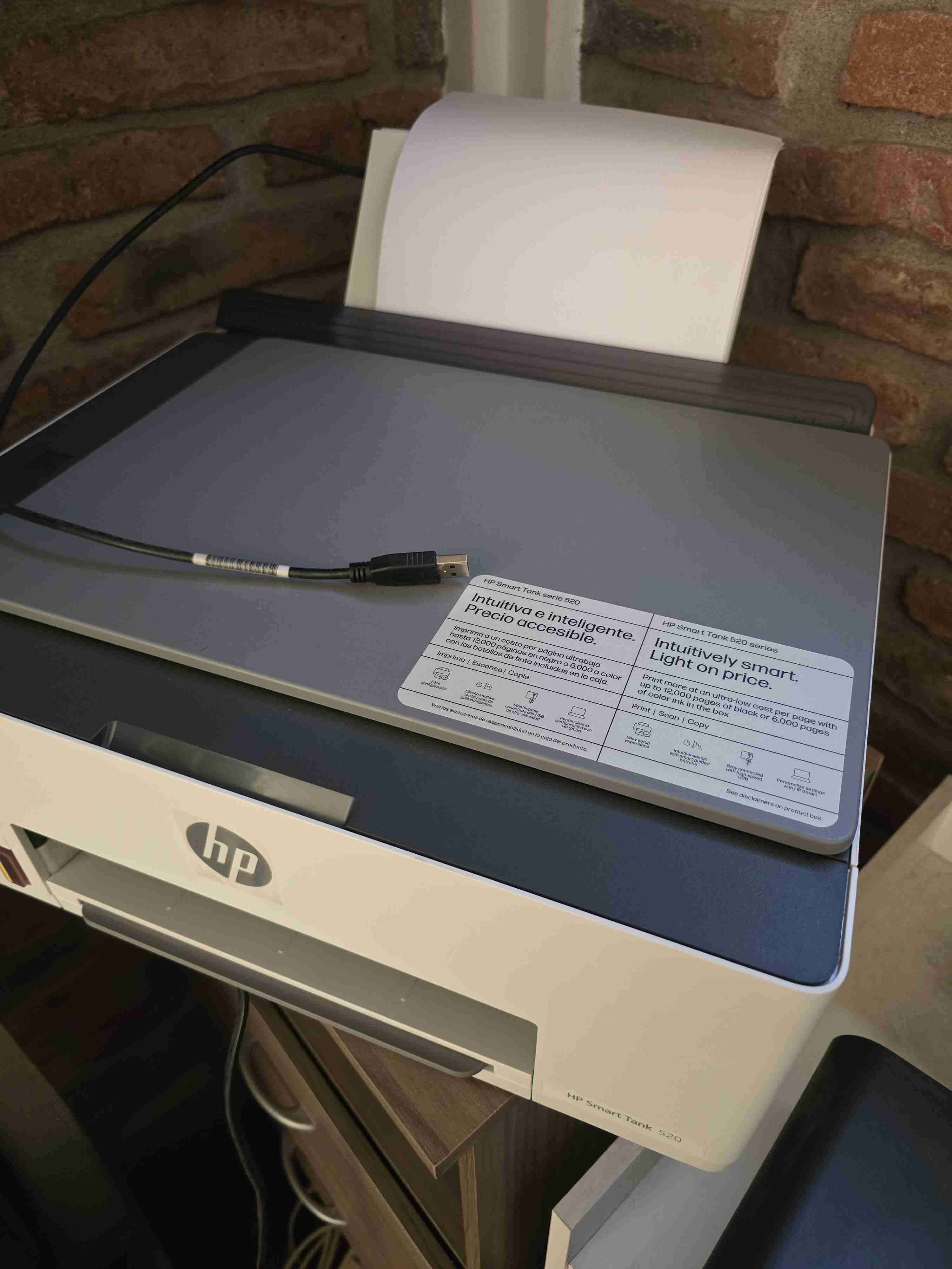 Impresora HP Smart Tank 520 - miniatura 3