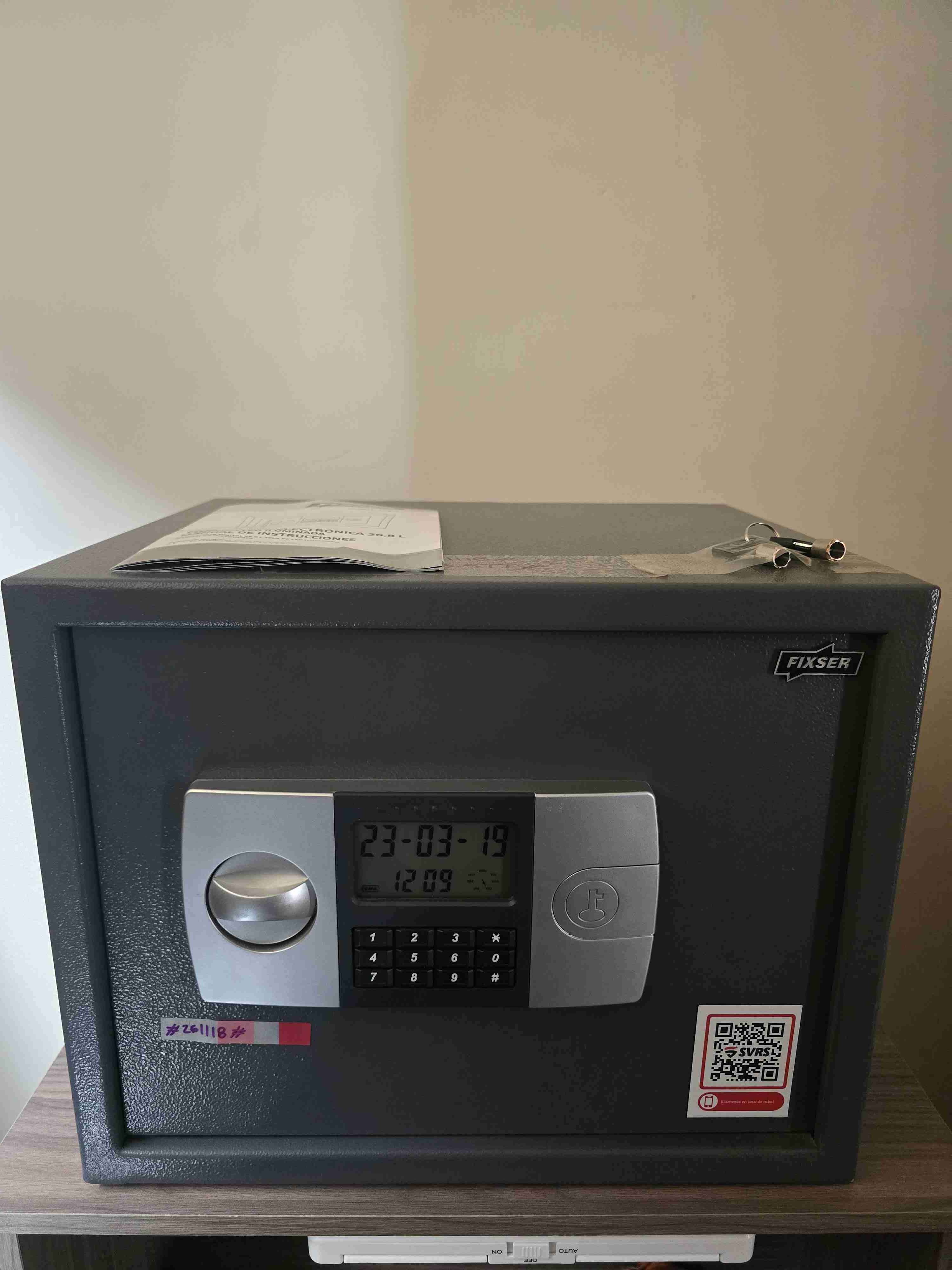 Caja fuerte electrónica Fixser