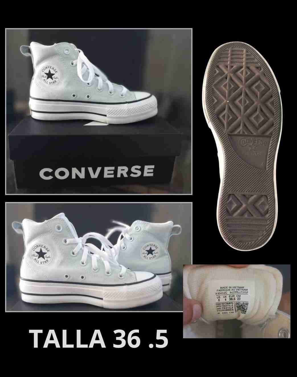 Zapatillas Converse blancas talla 36.5