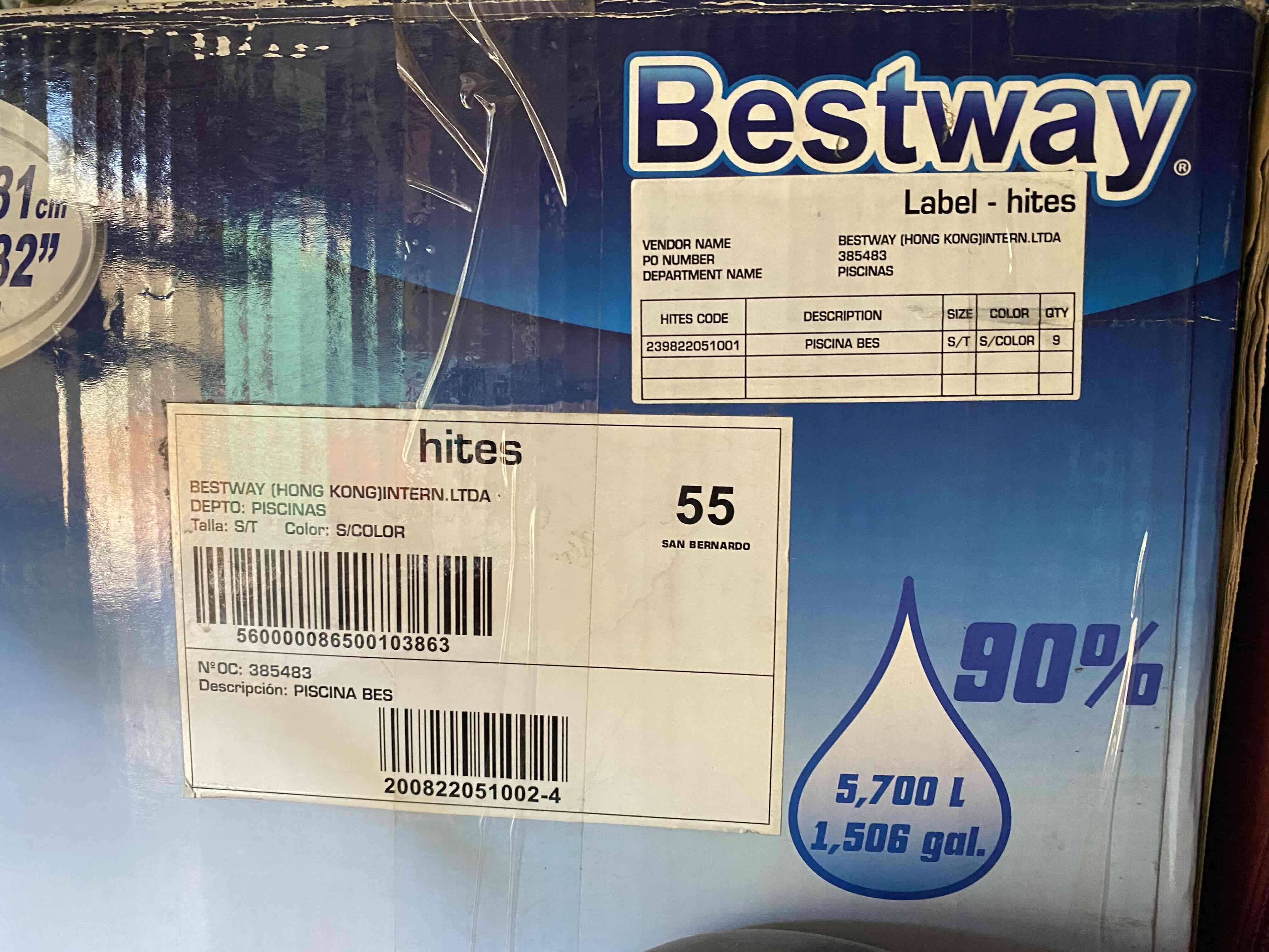 Piscina Bestway 5.700L