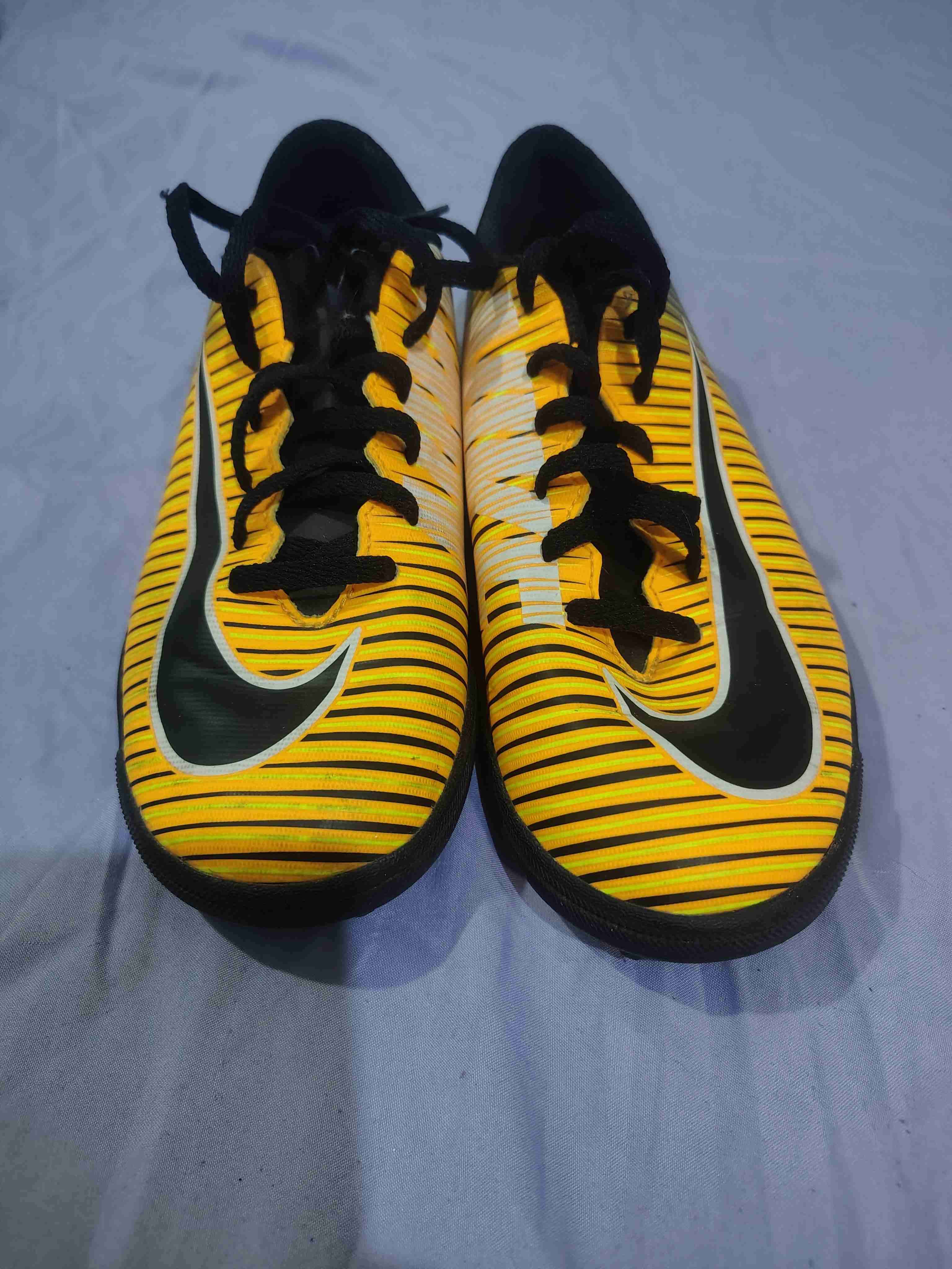 Zapatillas deportivas Nike MercurialX amarillas - miniatura 3