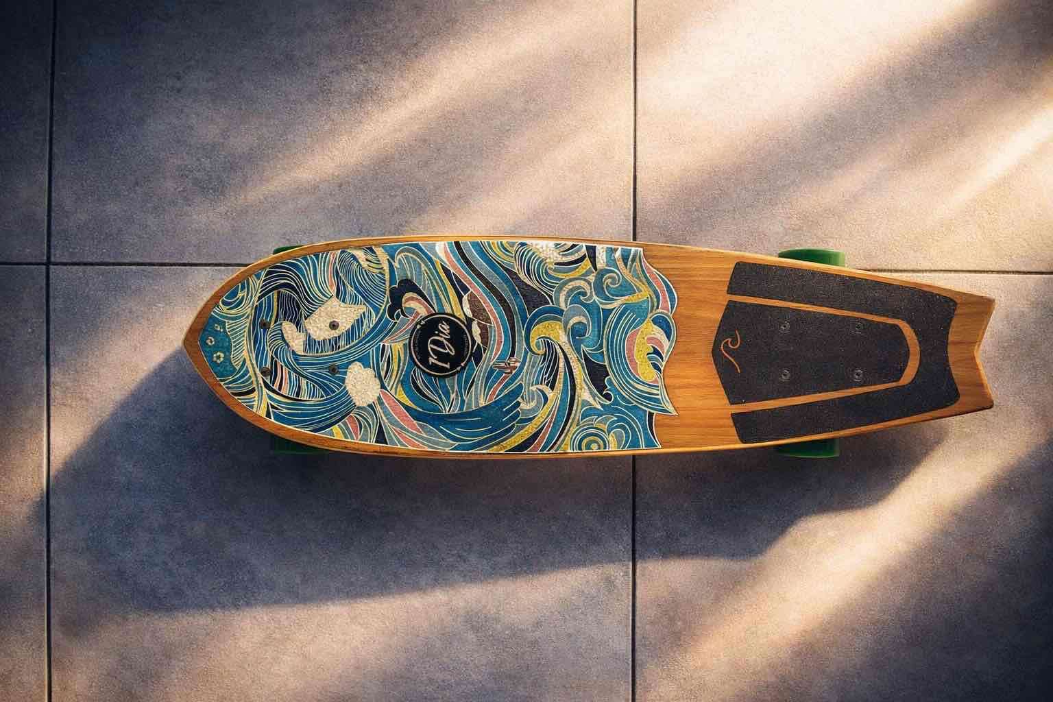 Cruiser Mini Skate de Madera