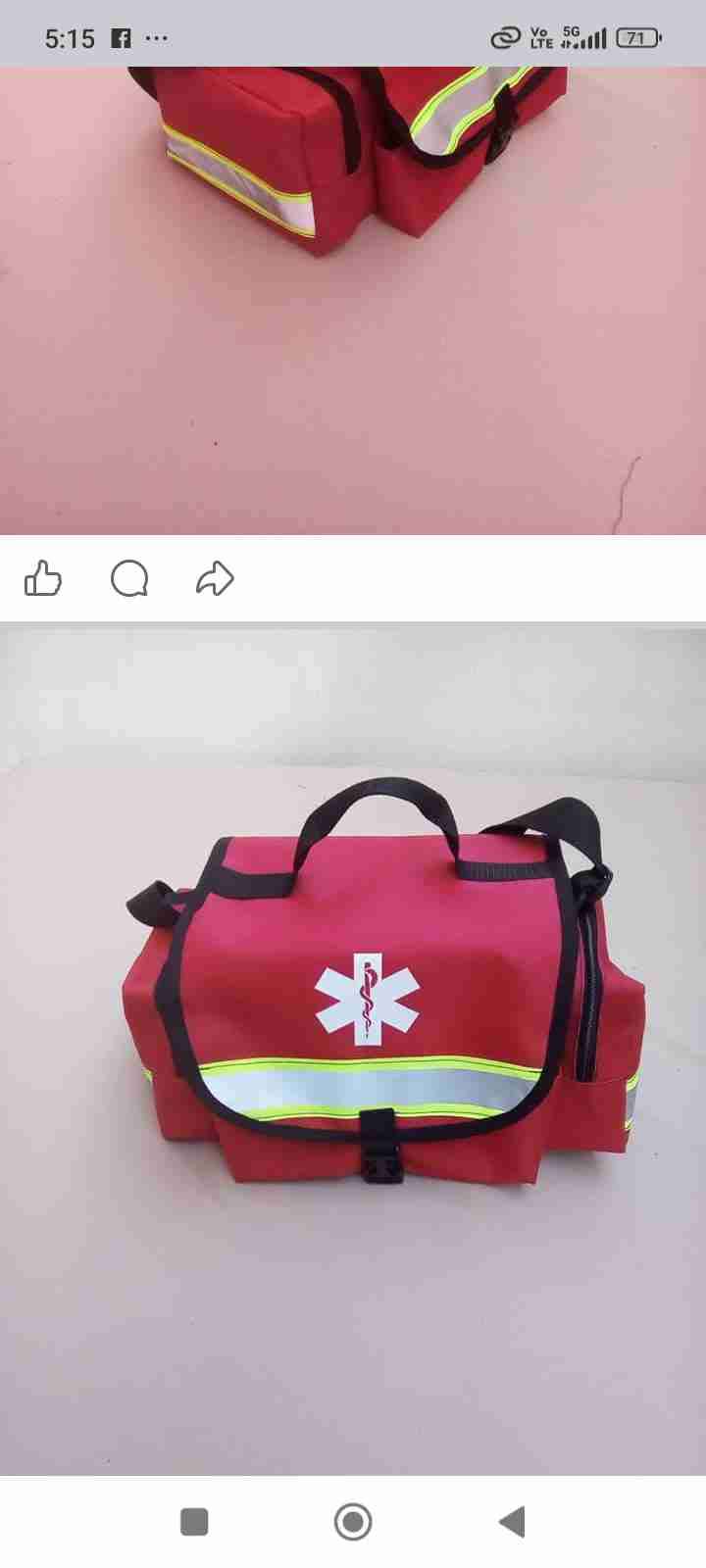 Bolso de primeros auxilios rojo - miniatura 4