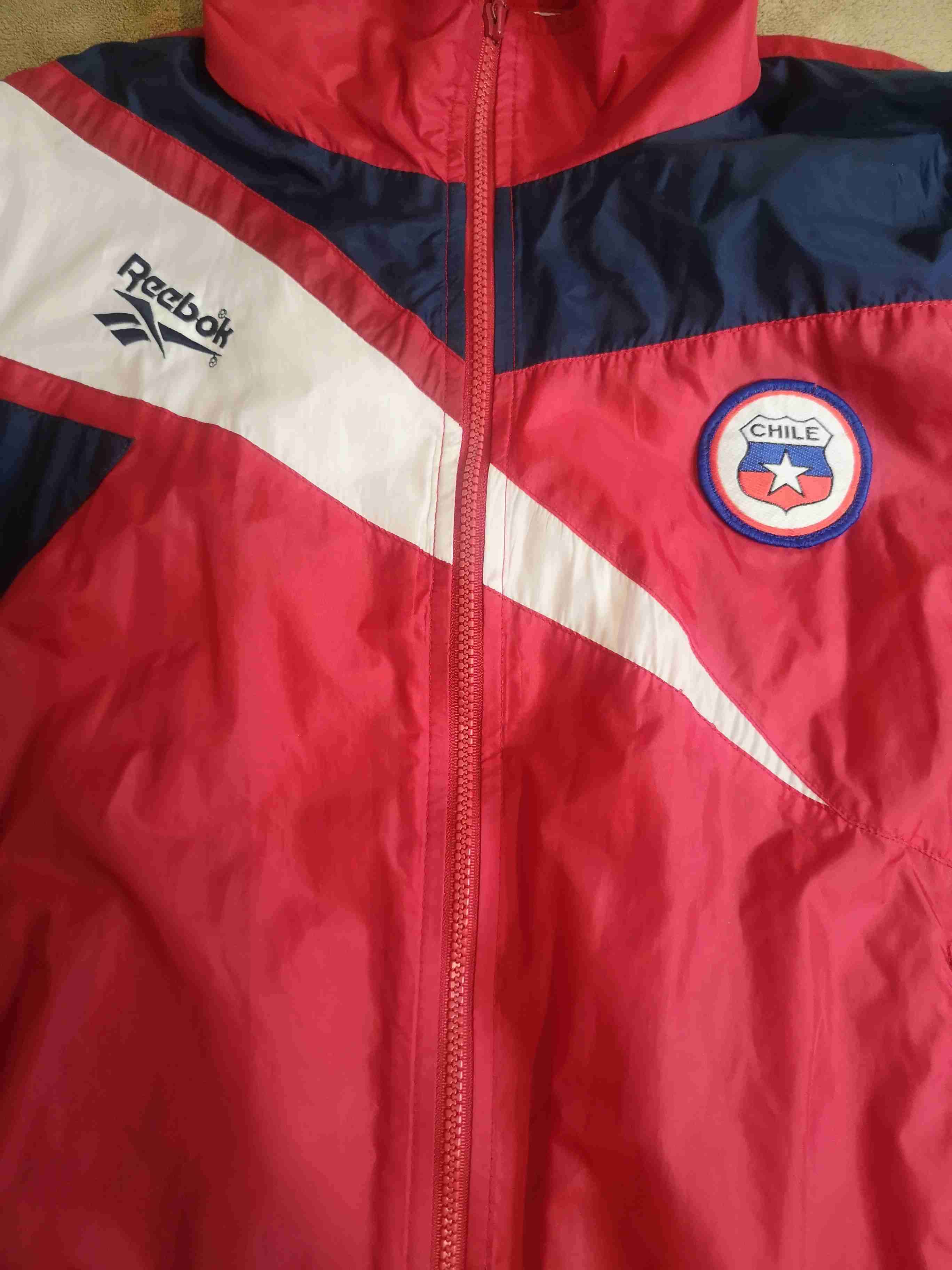 Cortaviento selección chilena año 1997 talla L - miniatura 2