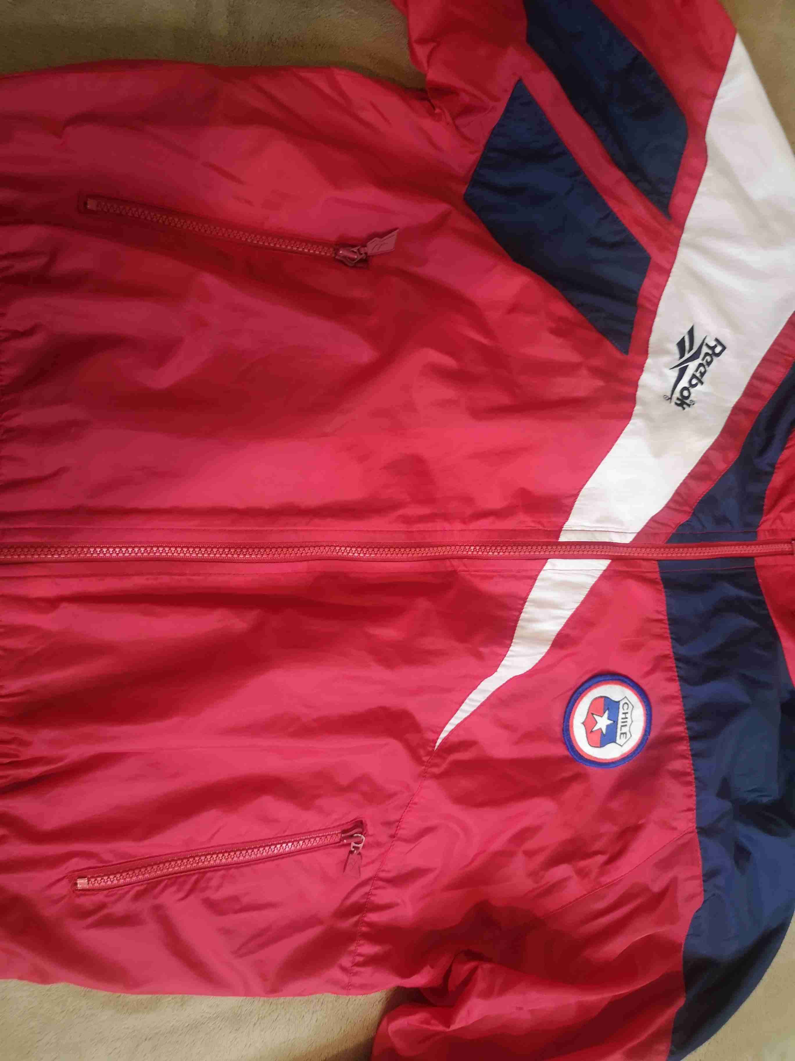 Cortaviento selección chilena año 1997 talla L - miniatura 5