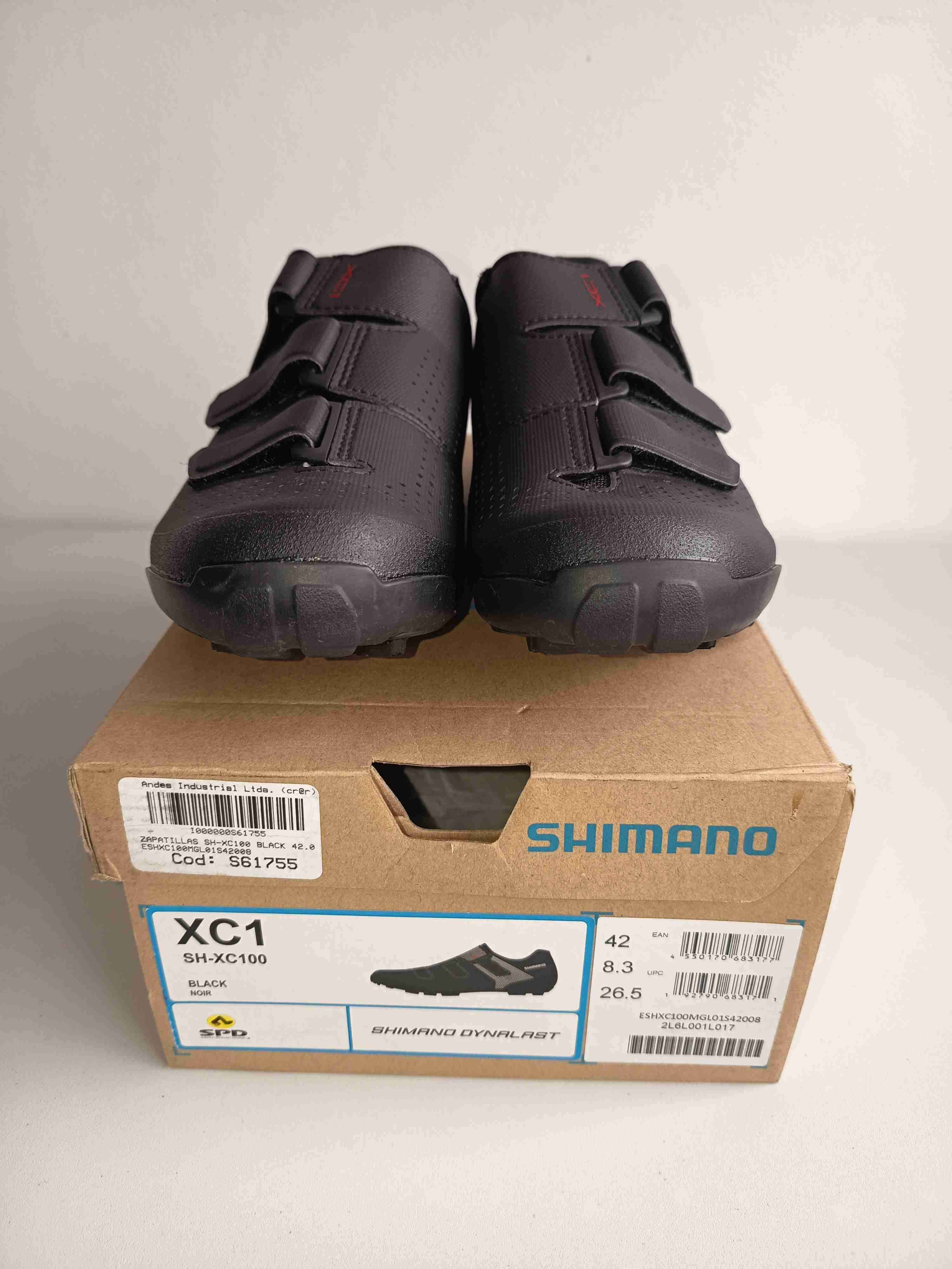 Zapatillas ciclismo Shimano negras - miniatura 2