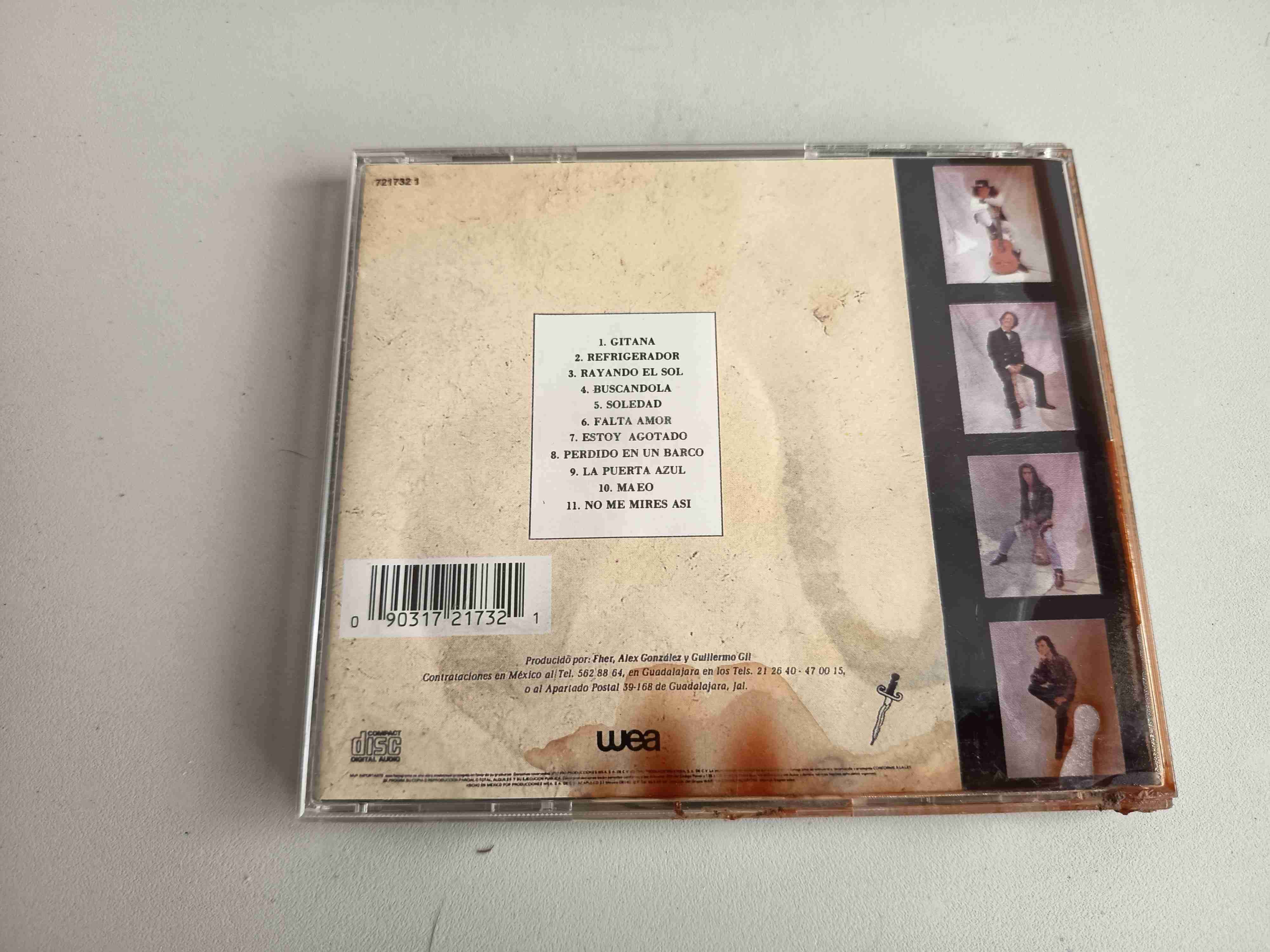 Segundo disco de Maná 1990 impecable - miniatura 3