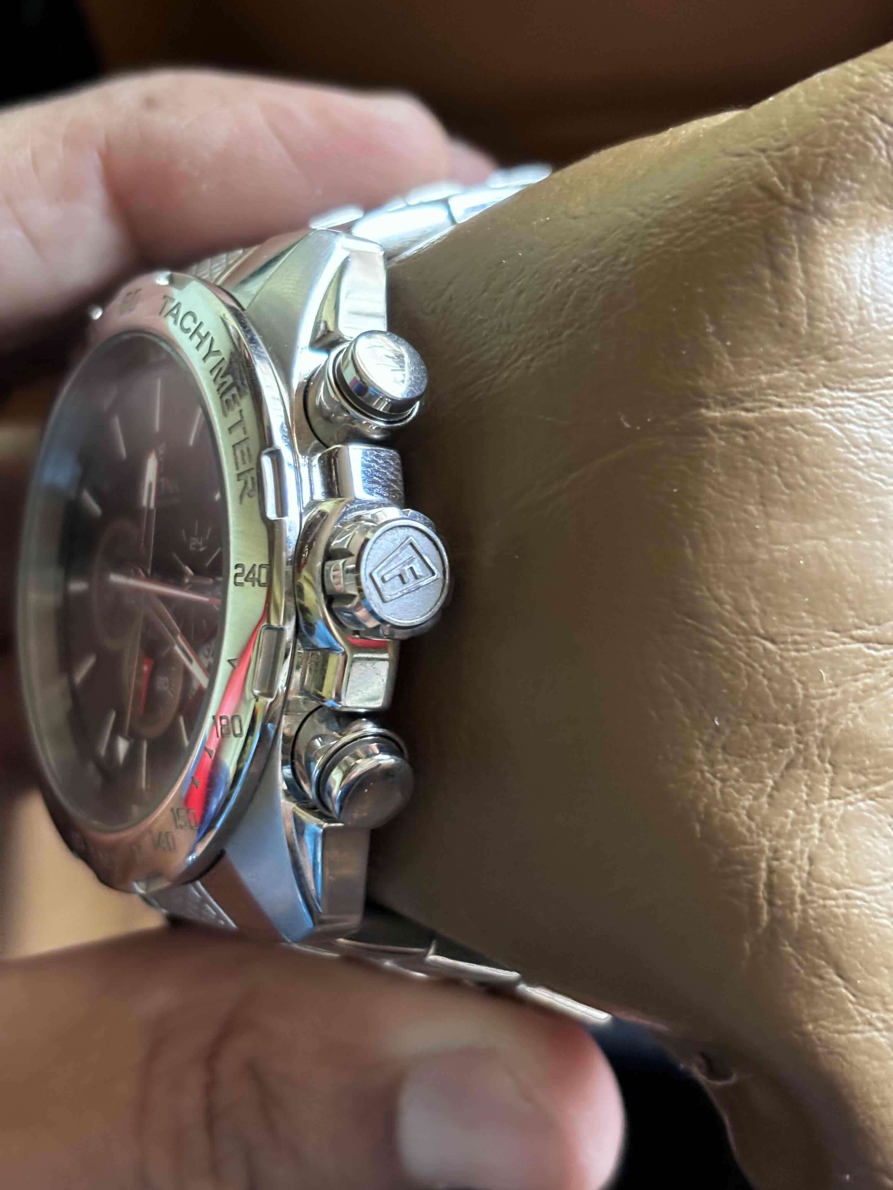 Reloj Festina cronógrafo plateado - miniatura 3