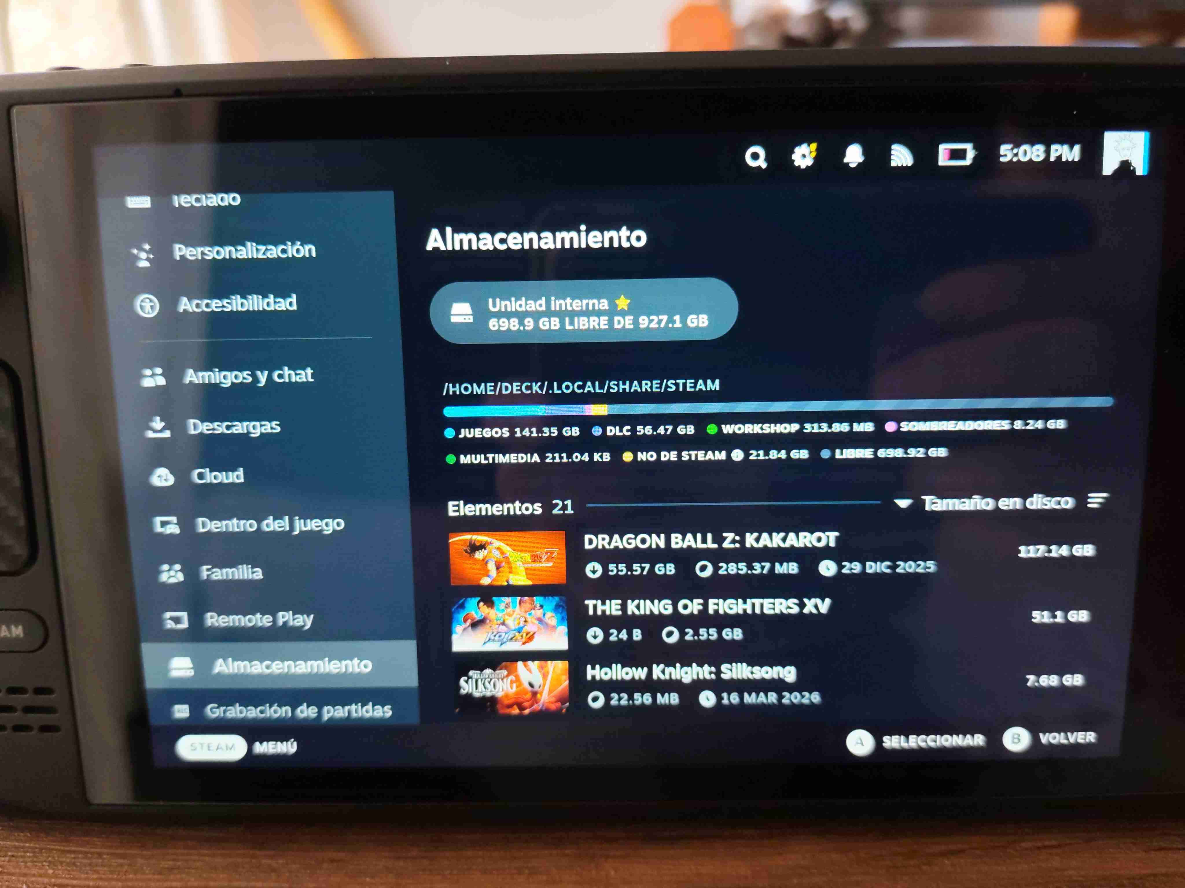 Consola portátil SteamDeck - miniatura 6