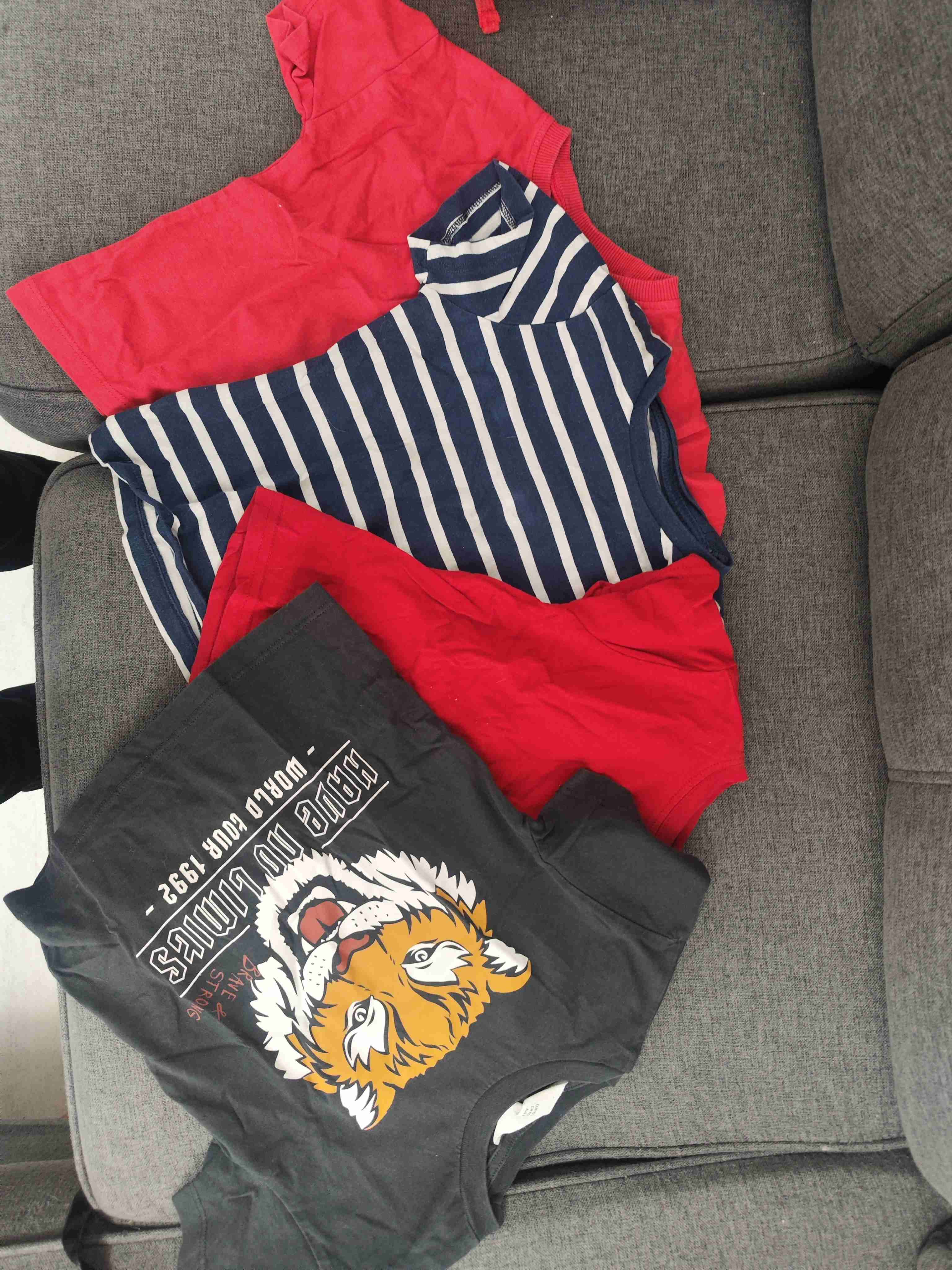 Lote de poleras variadas Talla 2