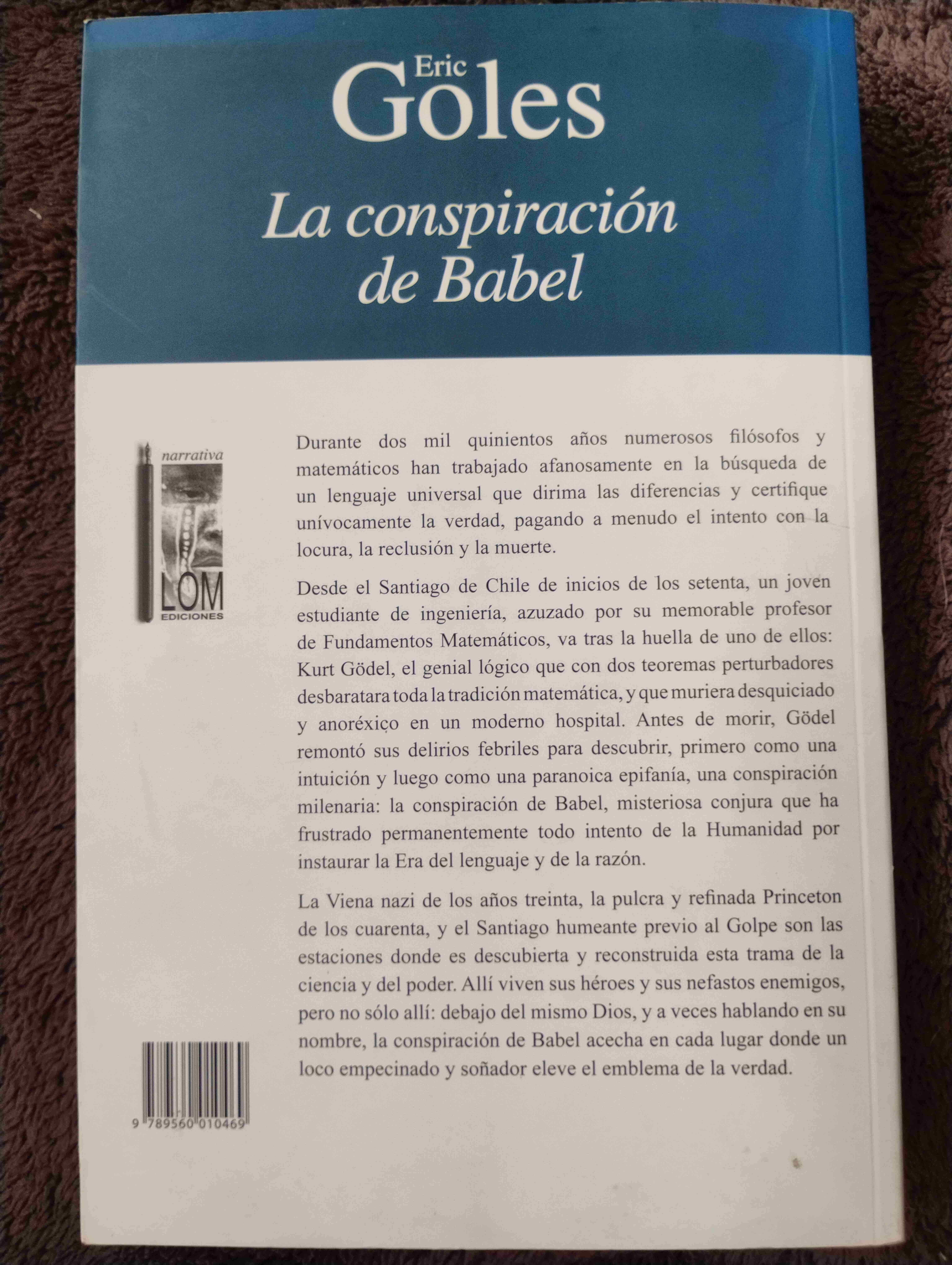 Libro 'La conspiración de Babel' - miniatura 2