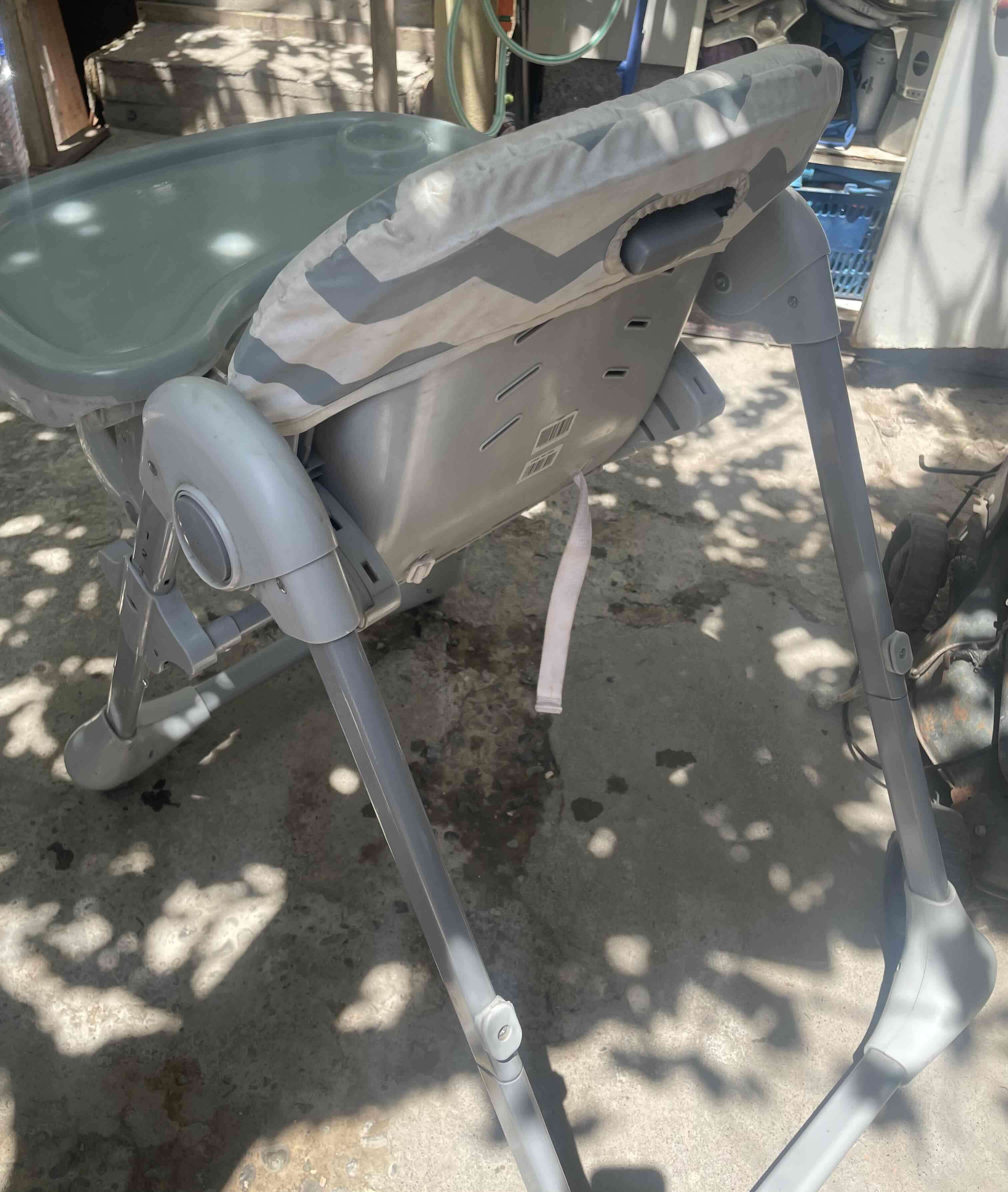 Silla de comer para bebé con bandeja - miniatura 3