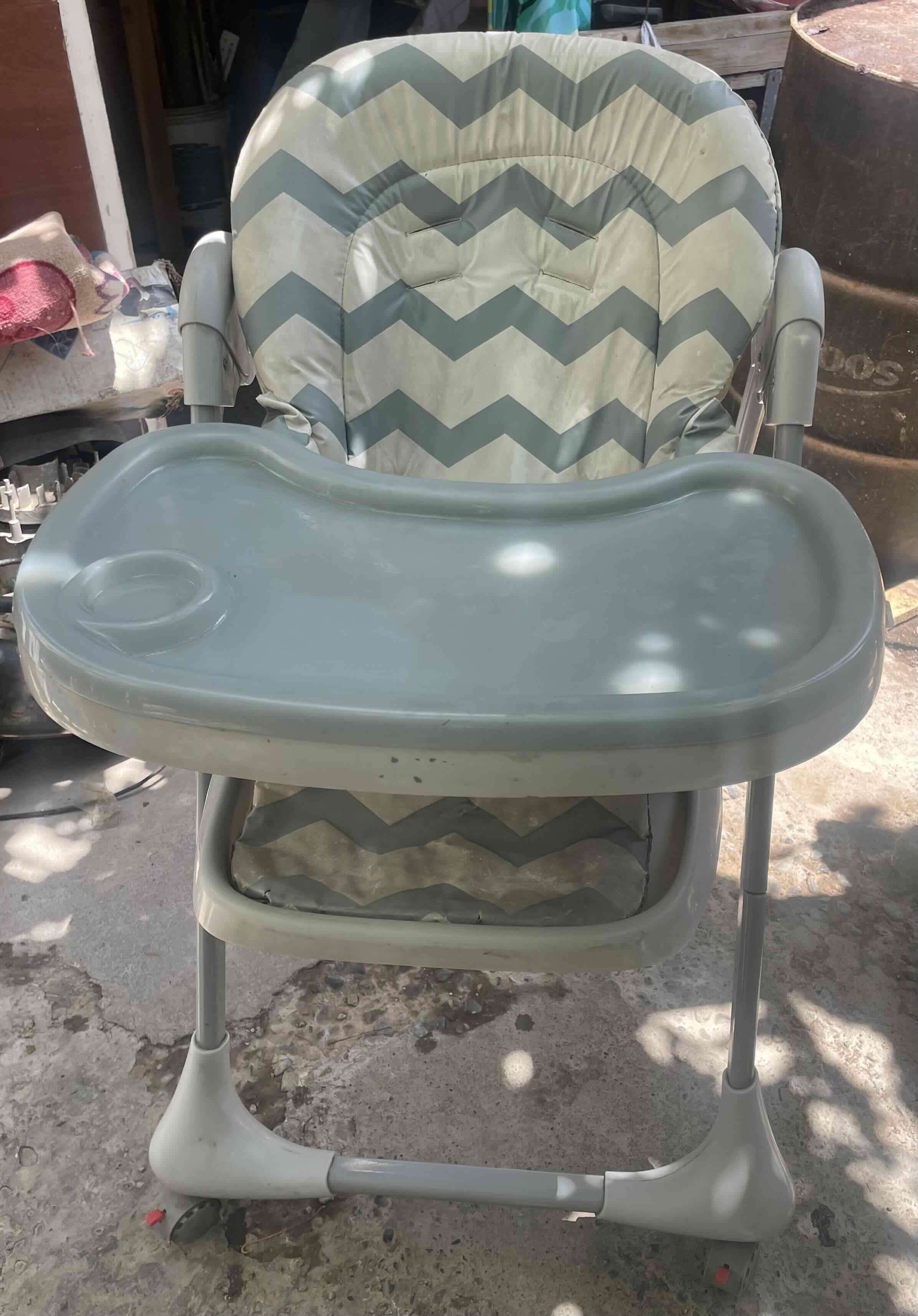 Silla de comer para bebé con bandeja - miniatura 4