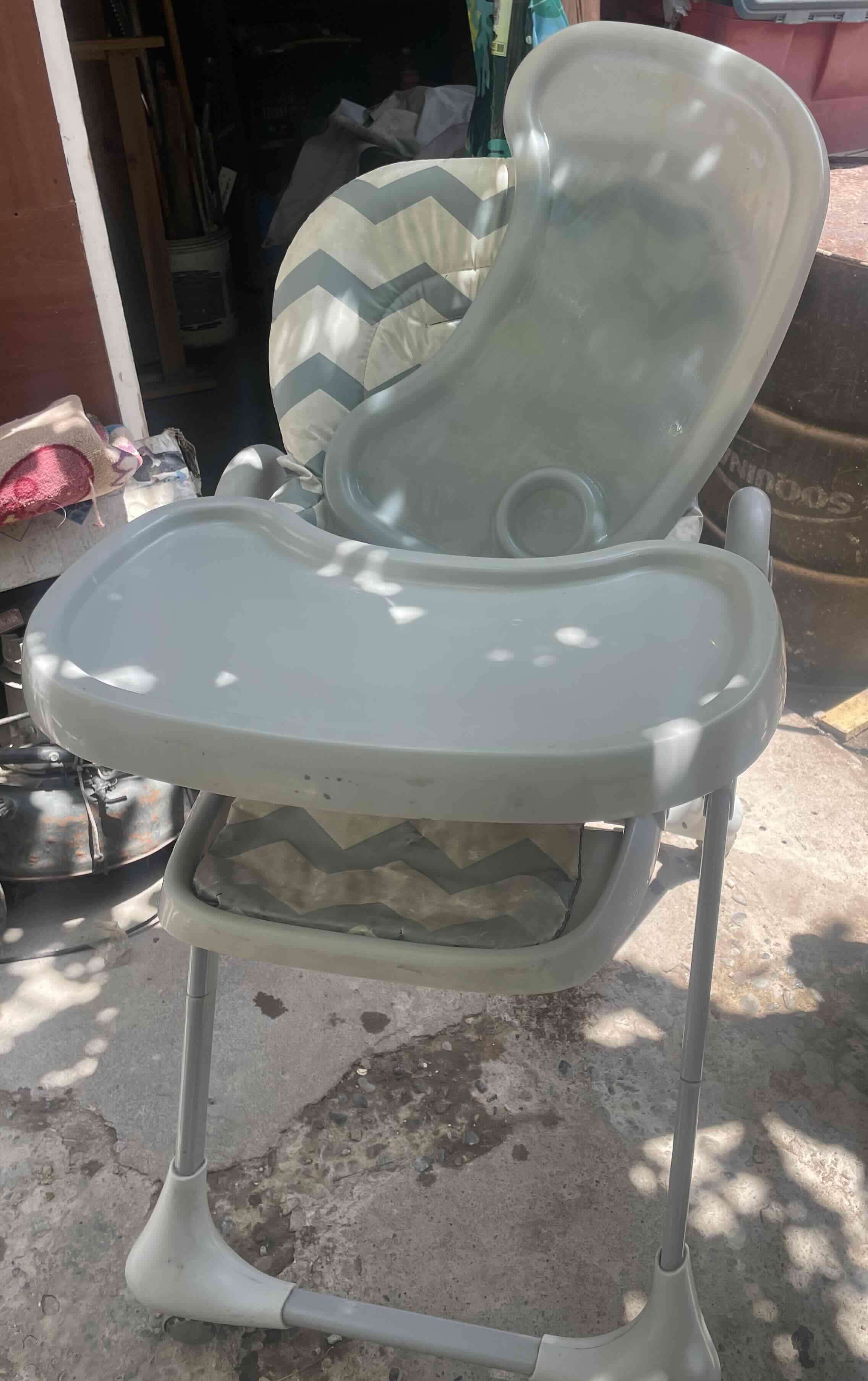 Silla de comer para bebé con bandeja - miniatura 5