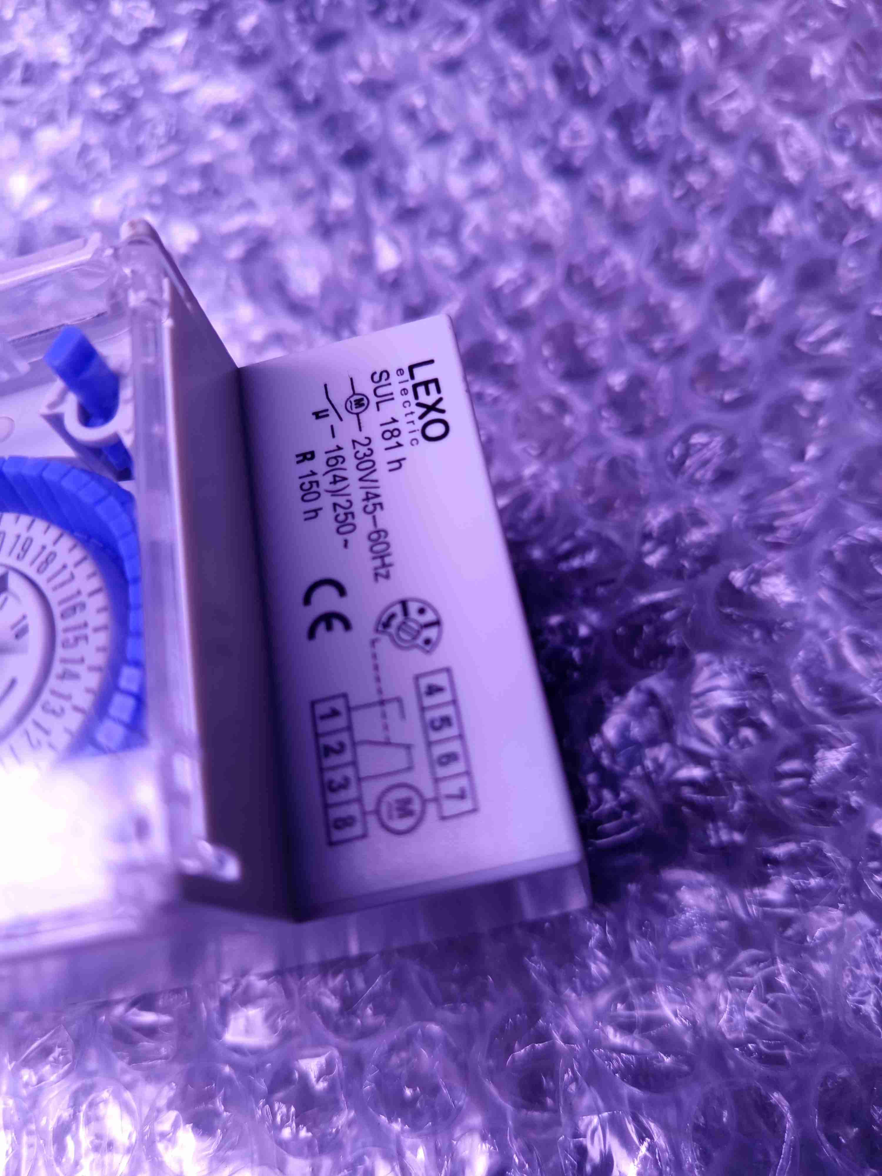 Temporizador eléctrico Lexo timer 24 hrs - 4