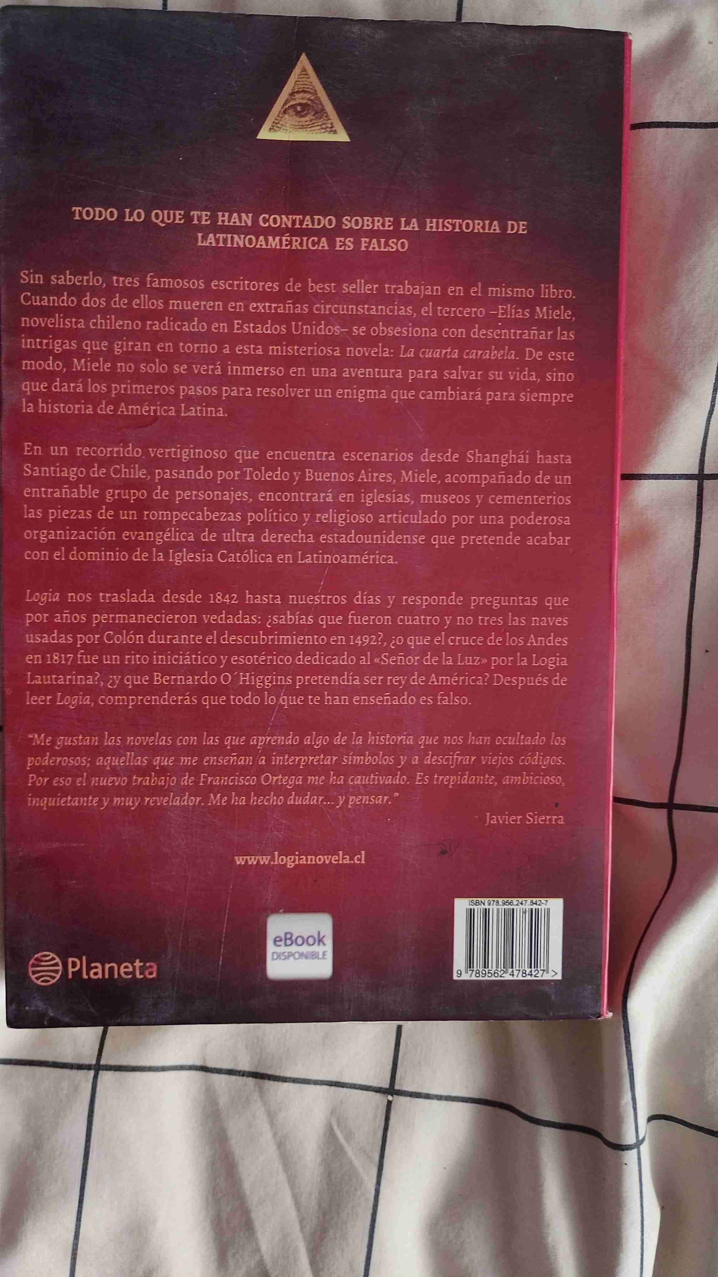 Libro 'Logia' de Francisco Ortega - miniatura 2