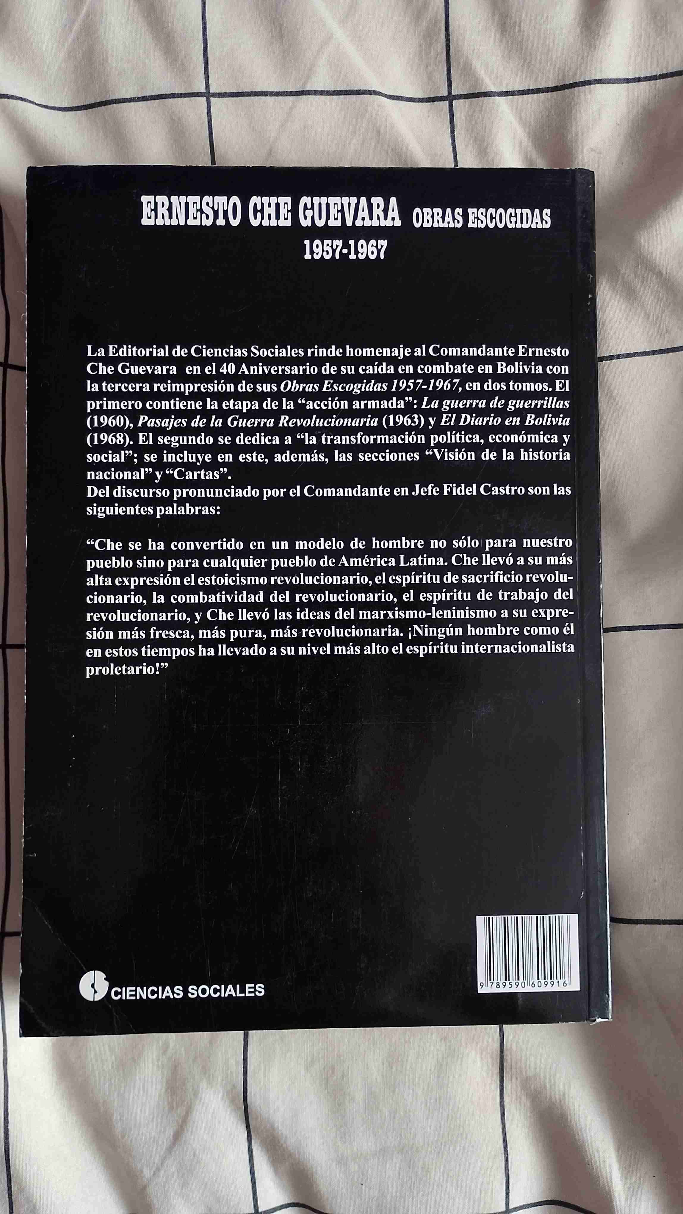 Libro Ernesto Che Guevara Obras Escogidas - miniatura 2