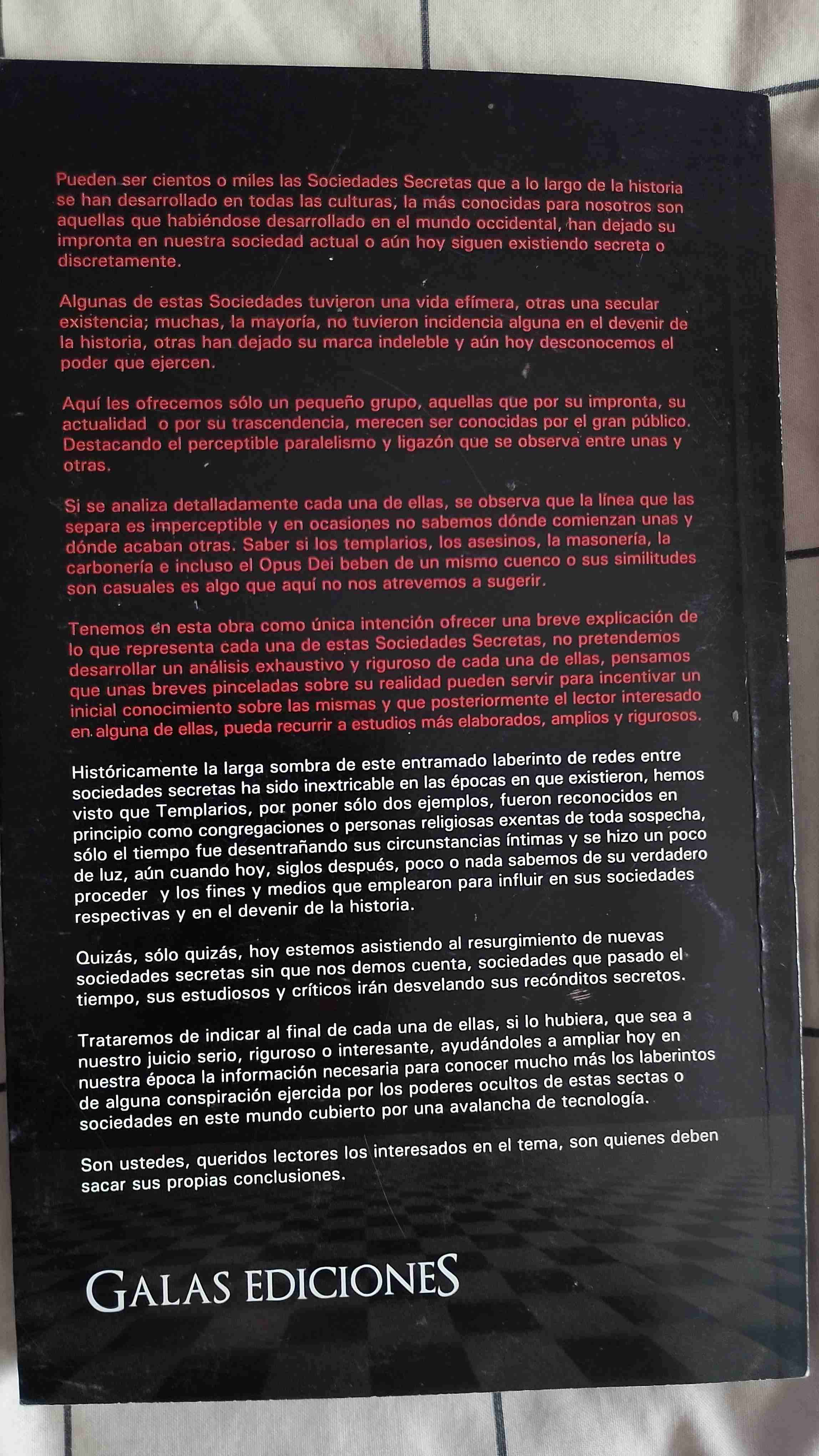 Libro El Enigma de Sociedades Secretas - miniatura 2