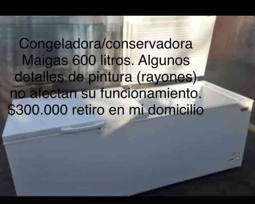 Congeladora Maigas 600 litros