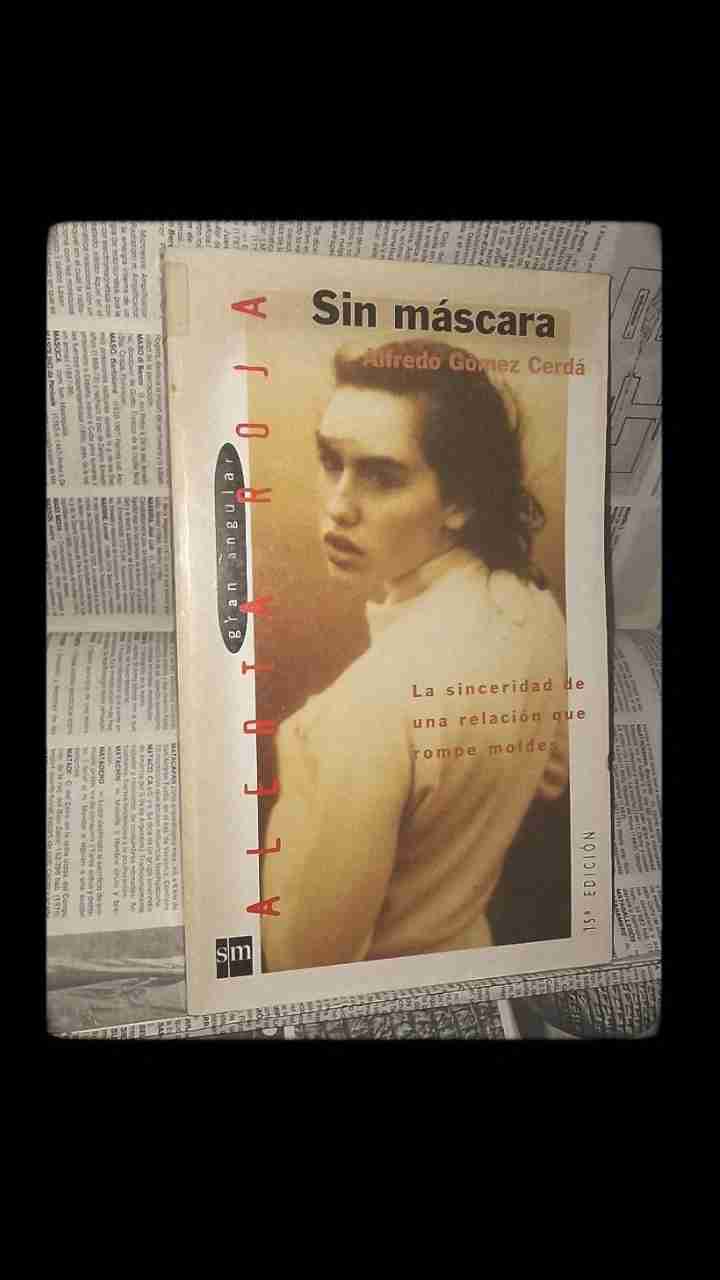 Libro Sin máscara Alfredo Gómez Cerdá