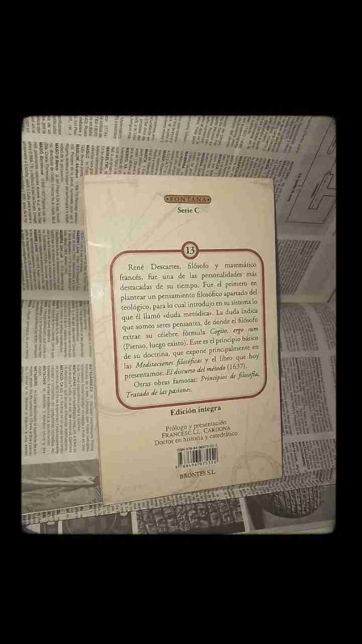 Libro El discurso del método - miniatura 2