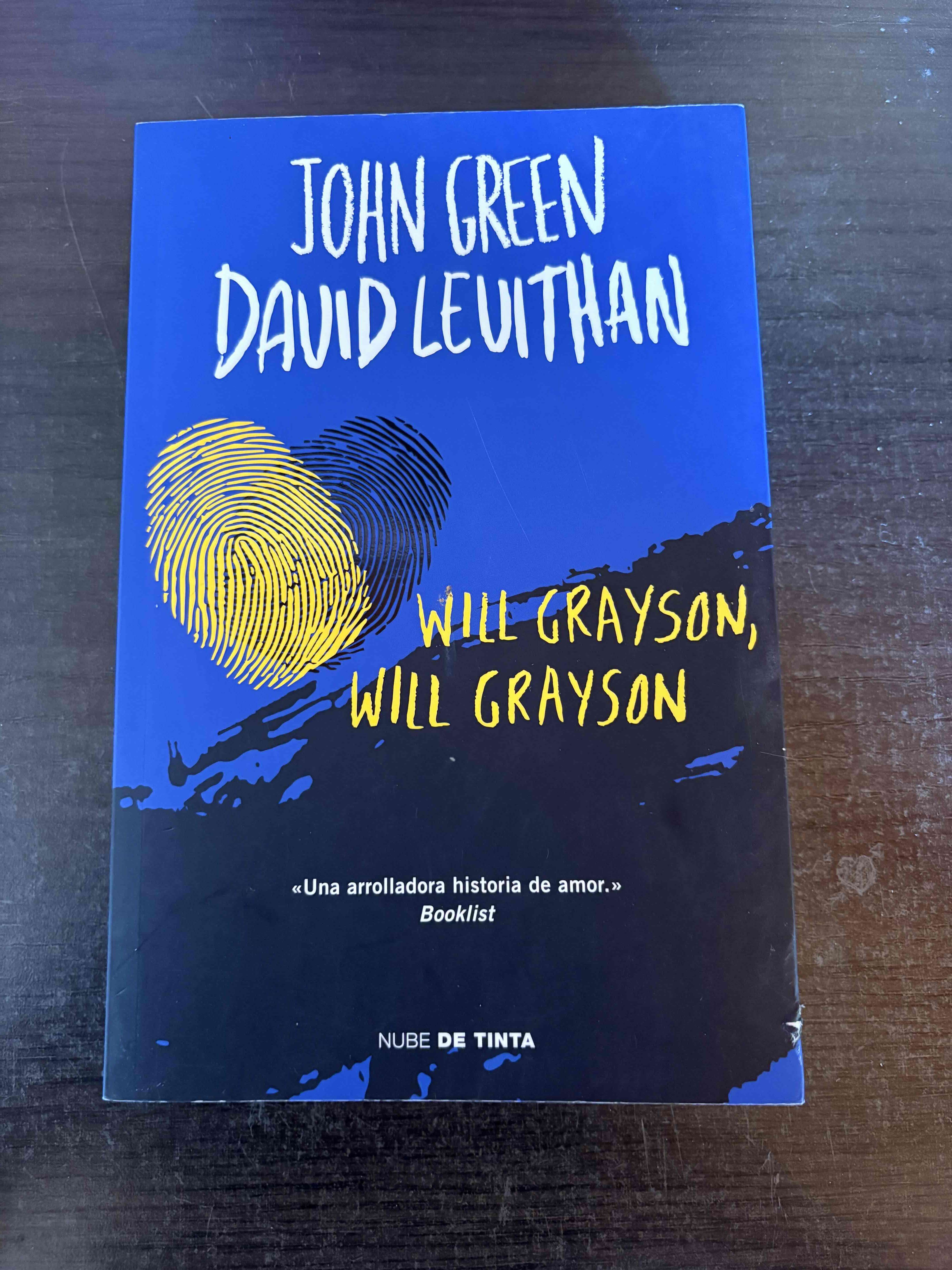 Libro 'Will Grayson, Will Grayson'