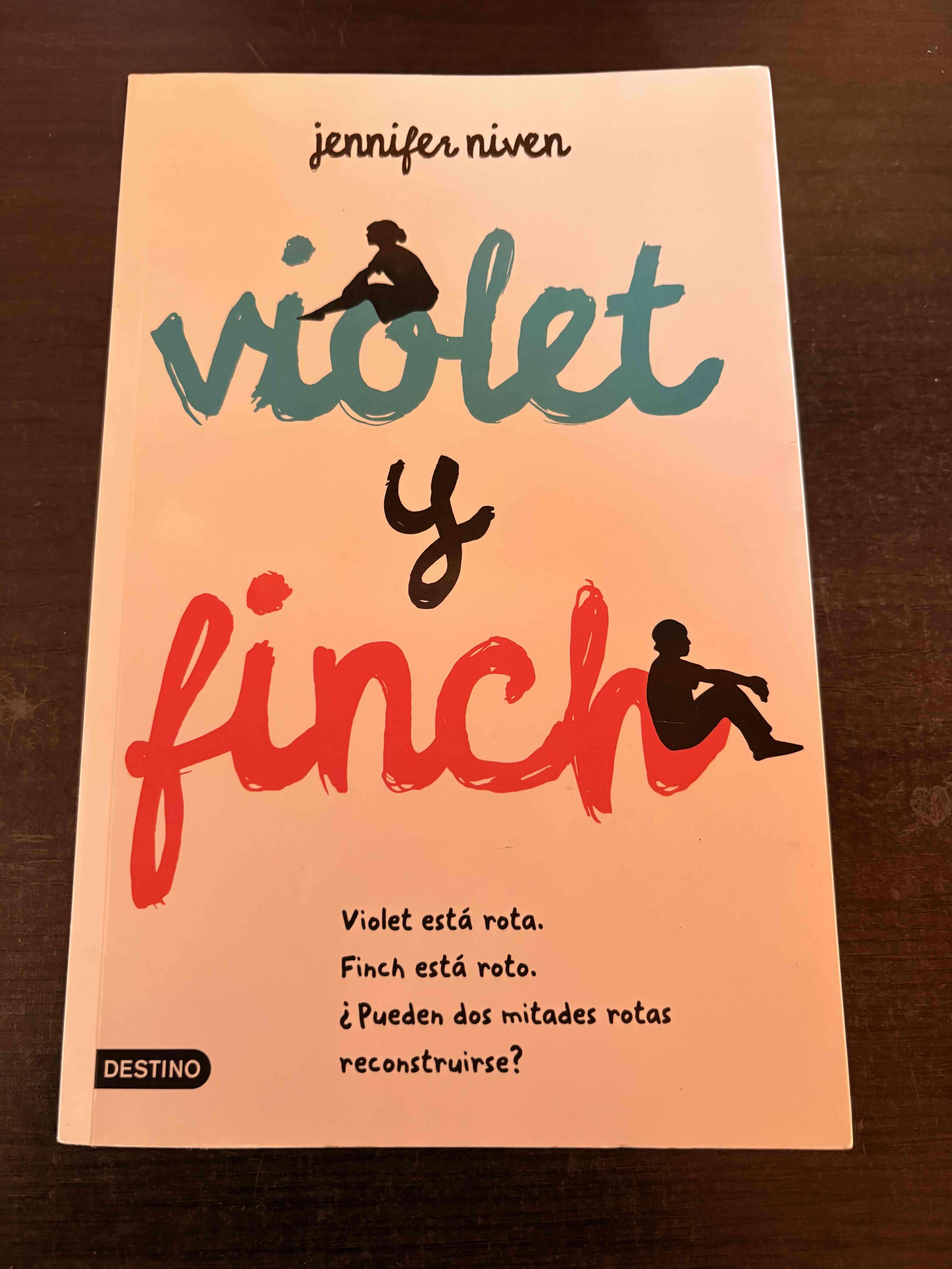 Libro 'Violet y Finch' Jennifer Niven