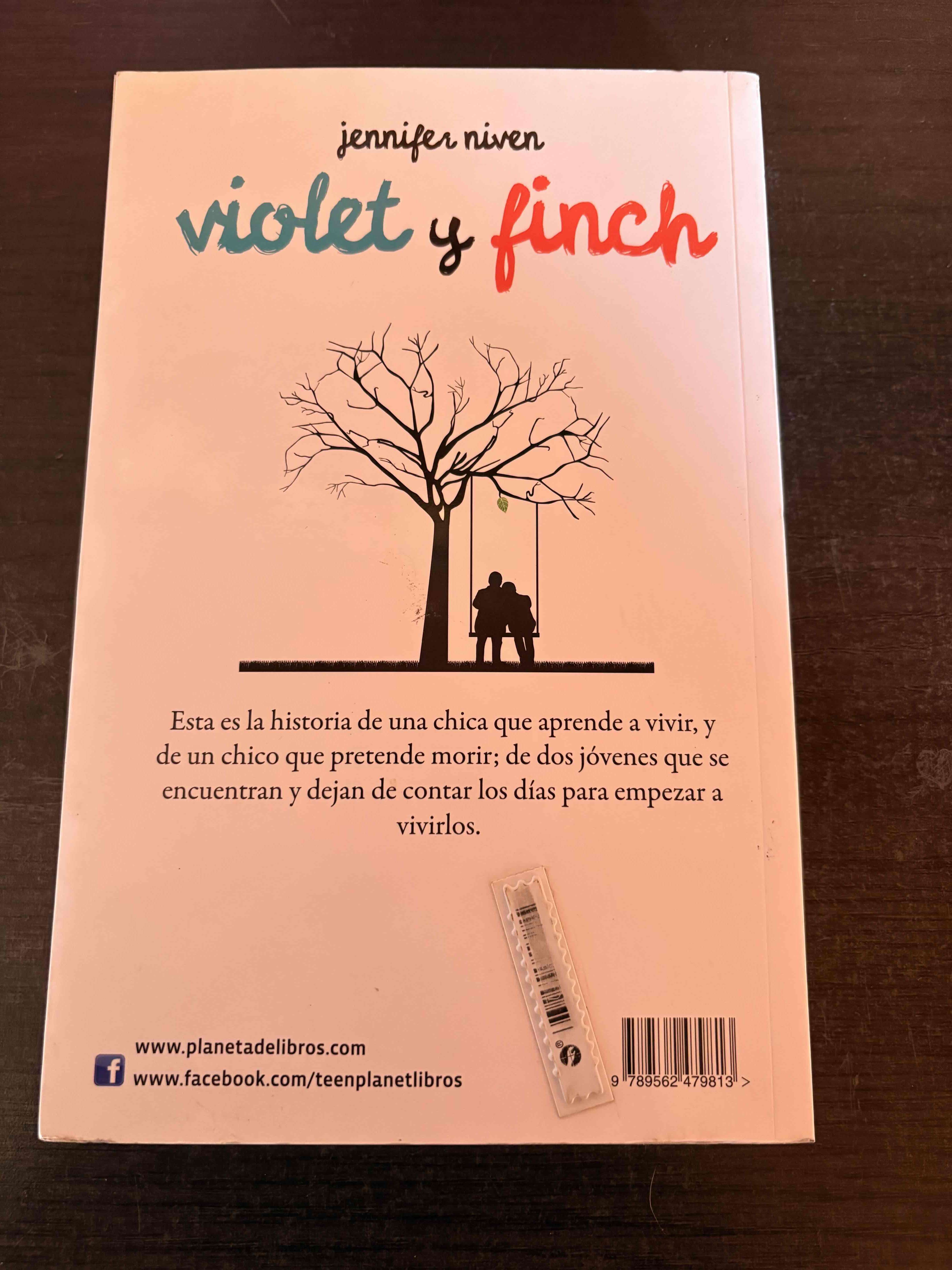 Libro 'Violet y Finch' Jennifer Niven - miniatura 2