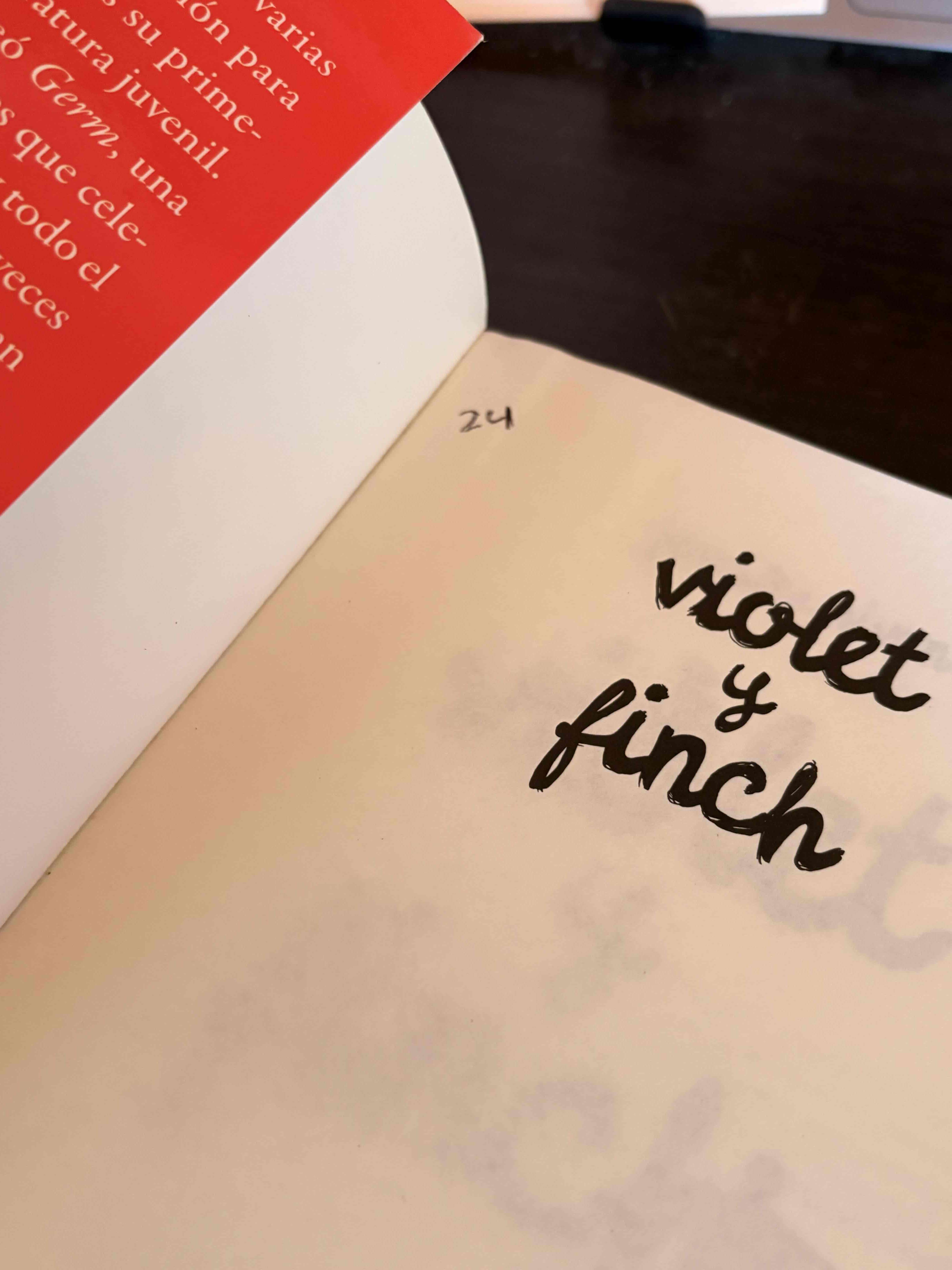 Libro 'Violet y Finch' Jennifer Niven - miniatura 4