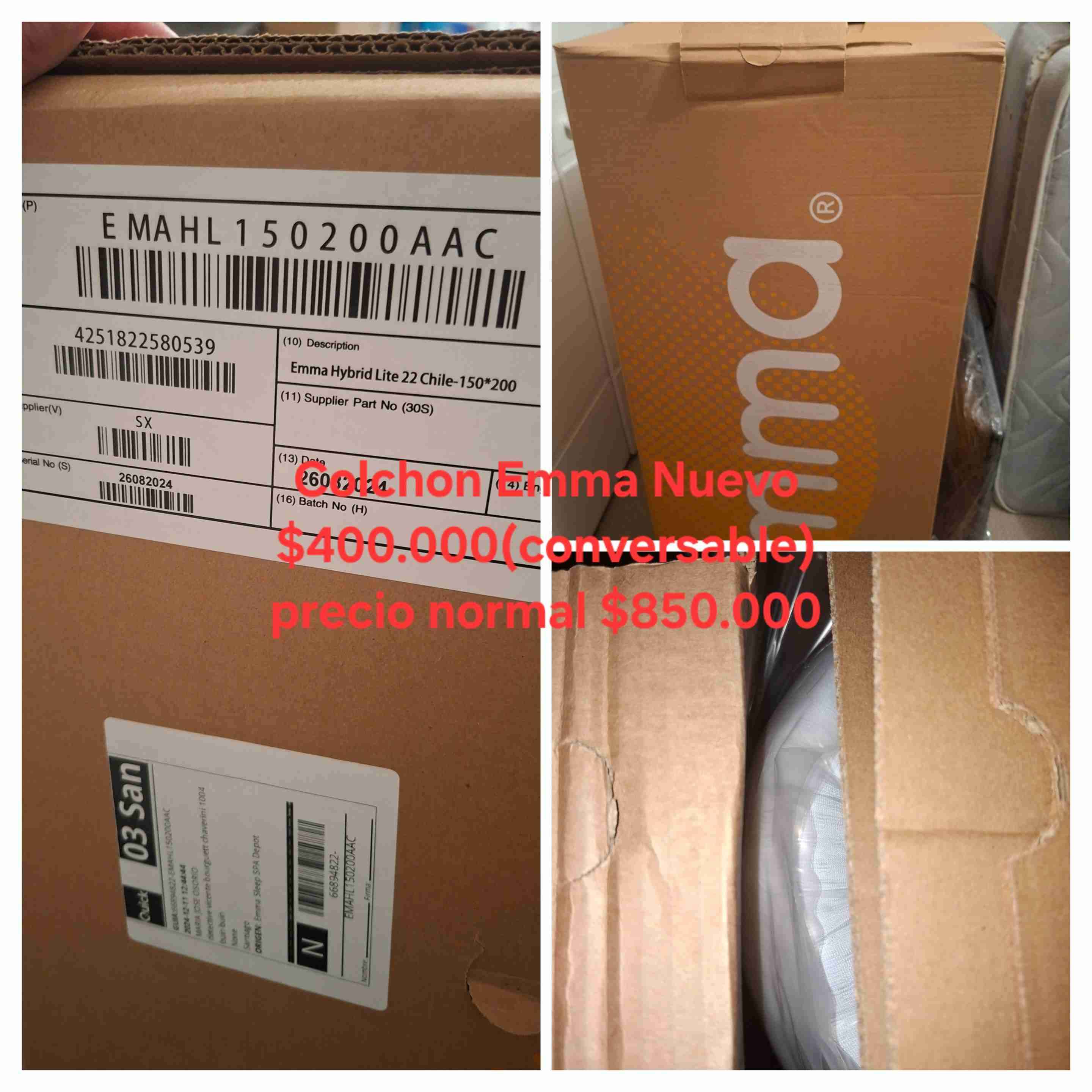 Colchón Emma nuevo 150x200