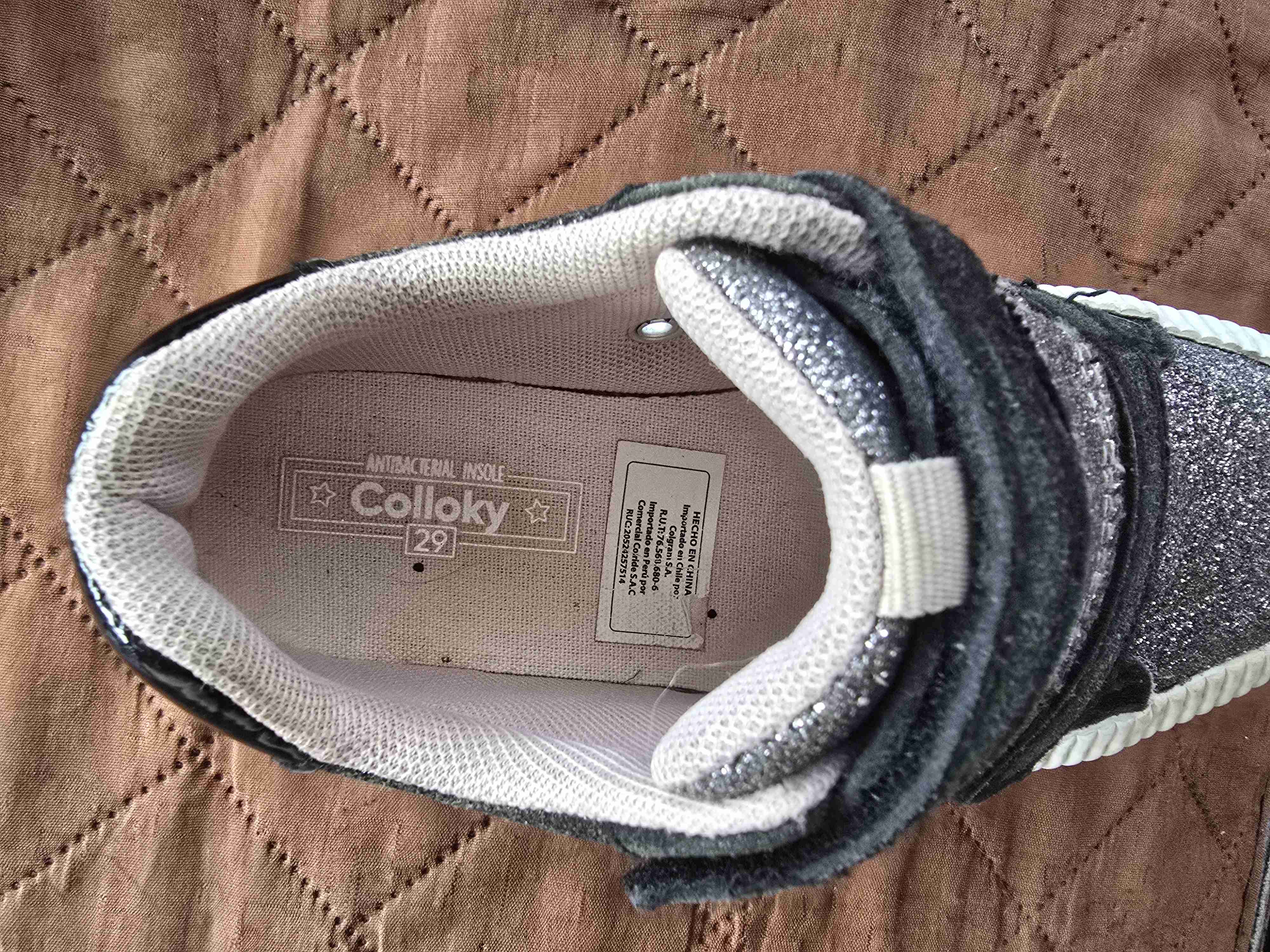 Zapatillas brillantes con velcro - miniatura 5