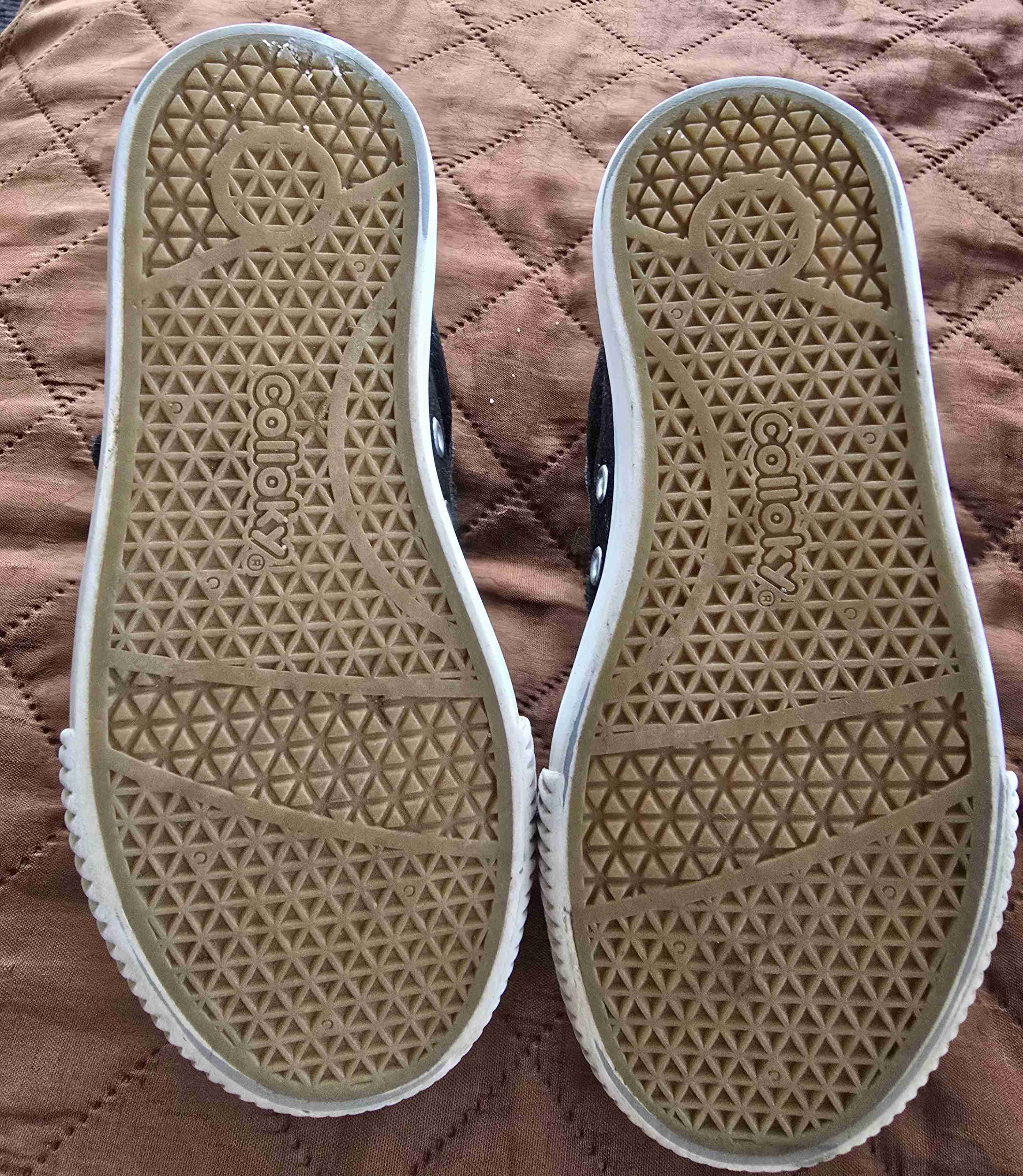 Zapatillas brillantes con velcro - miniatura 6