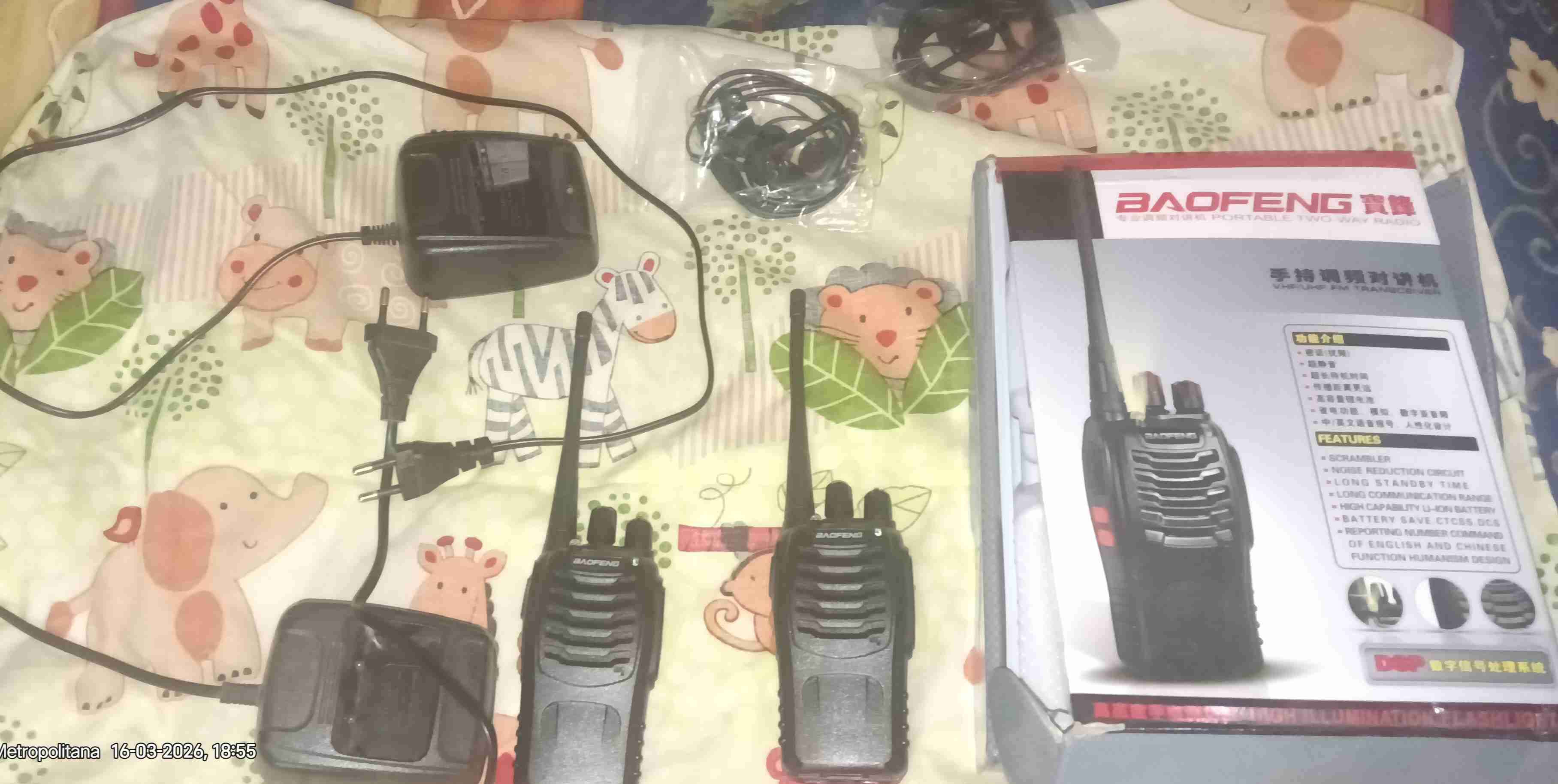 Radio portátil Baofeng UV-5R - miniatura 2