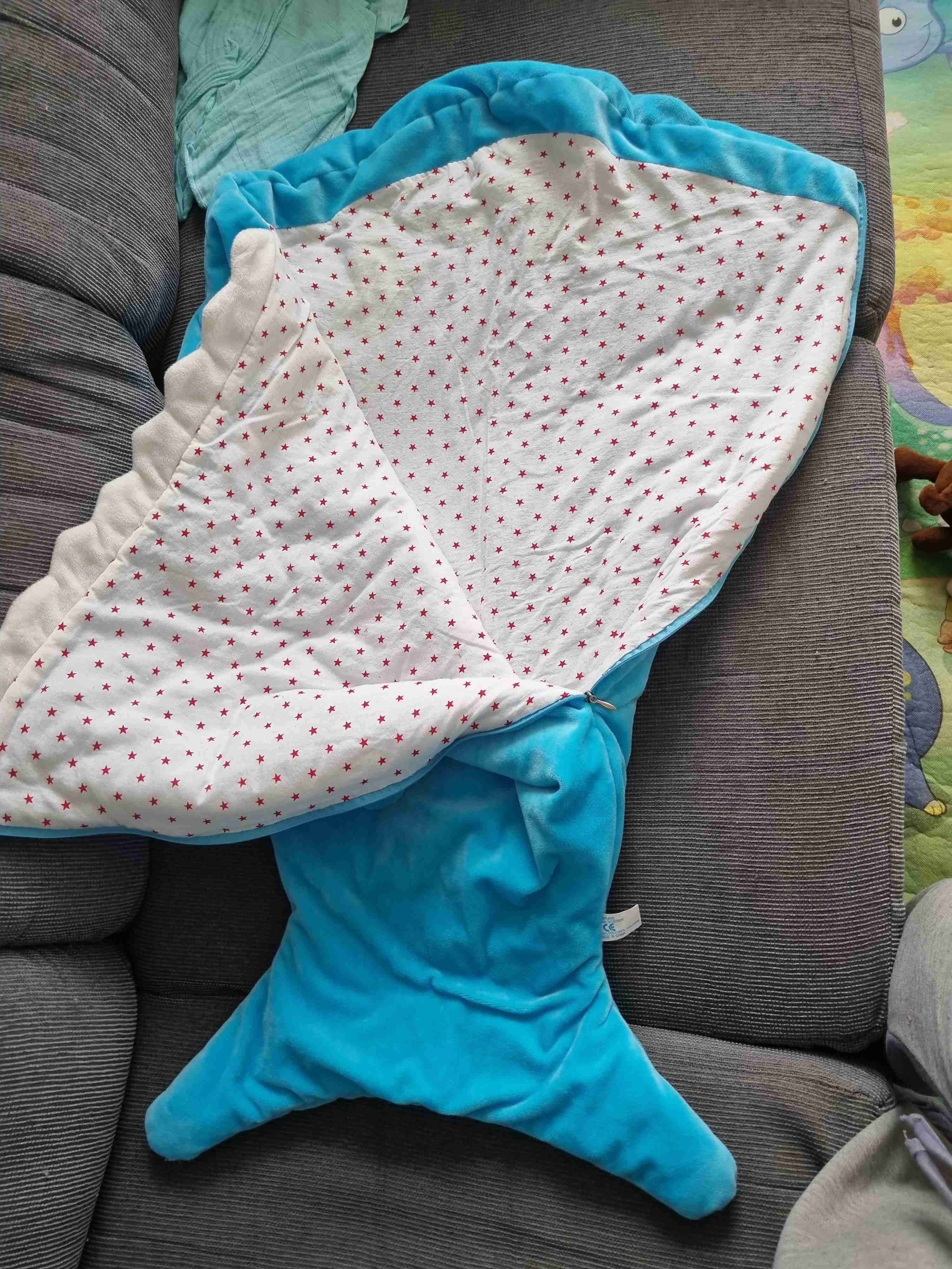 Saco de dormir infantil azul - miniatura 2