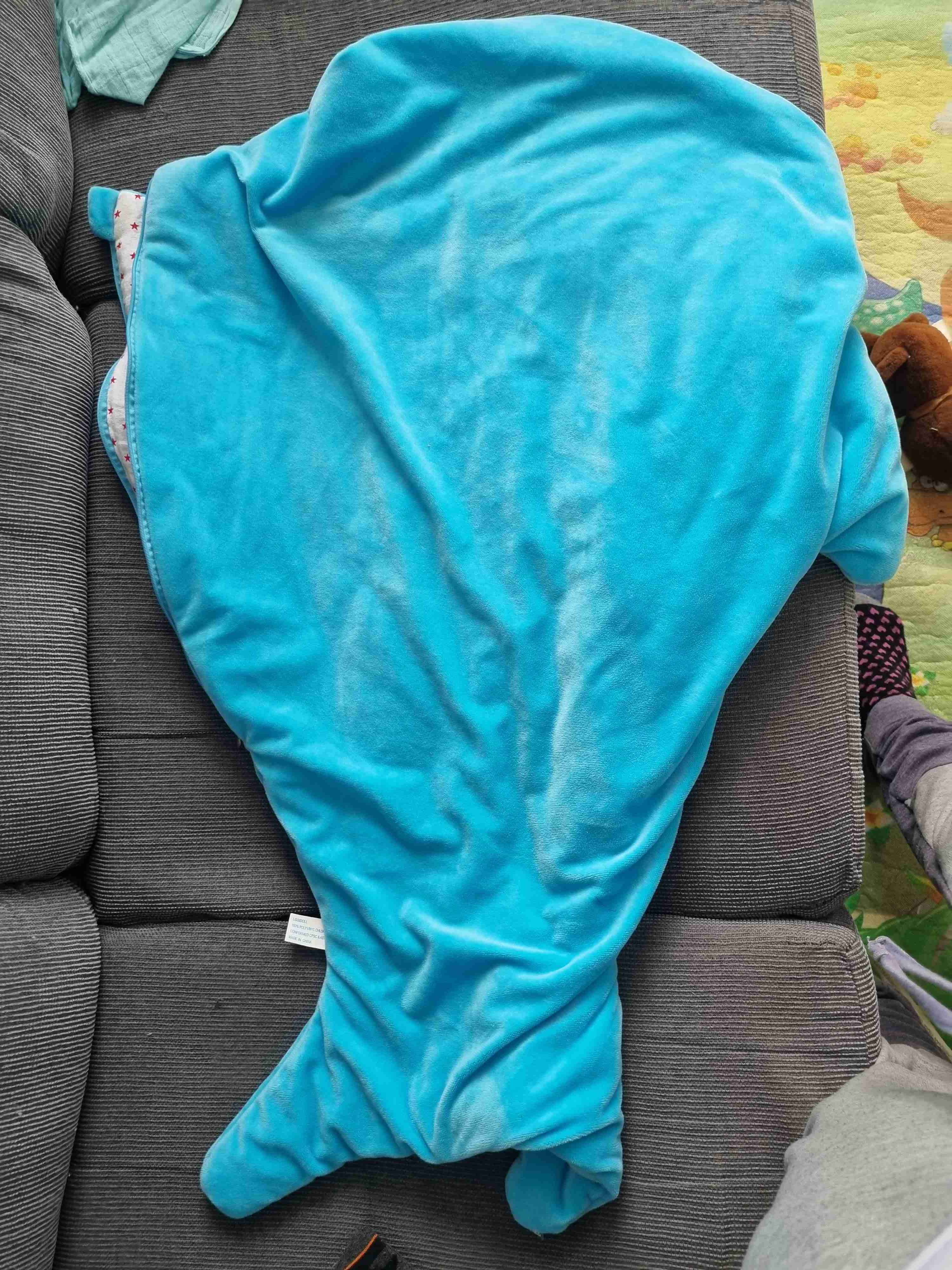 Saco de dormir infantil azul - miniatura 3