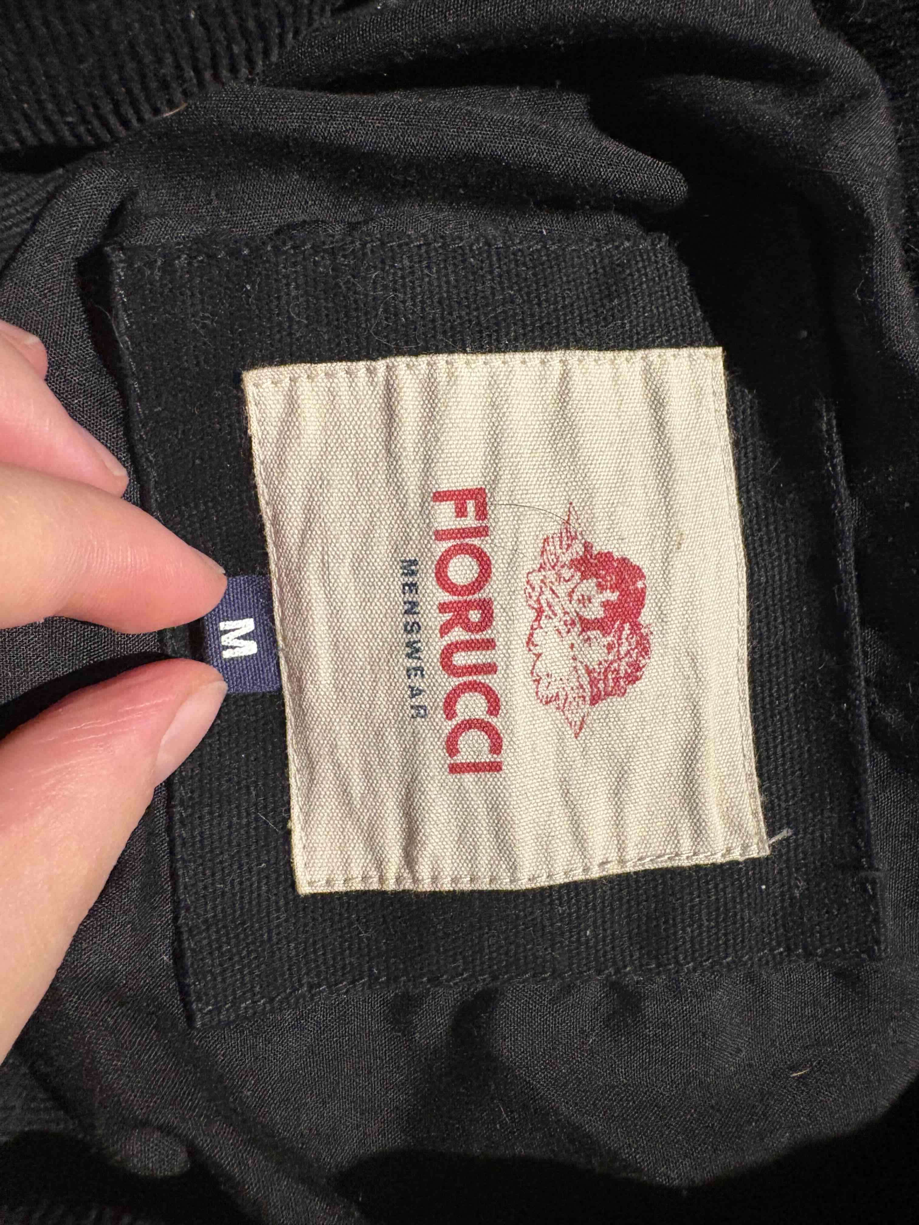 Chaqueta negra con franja beige - miniatura 2