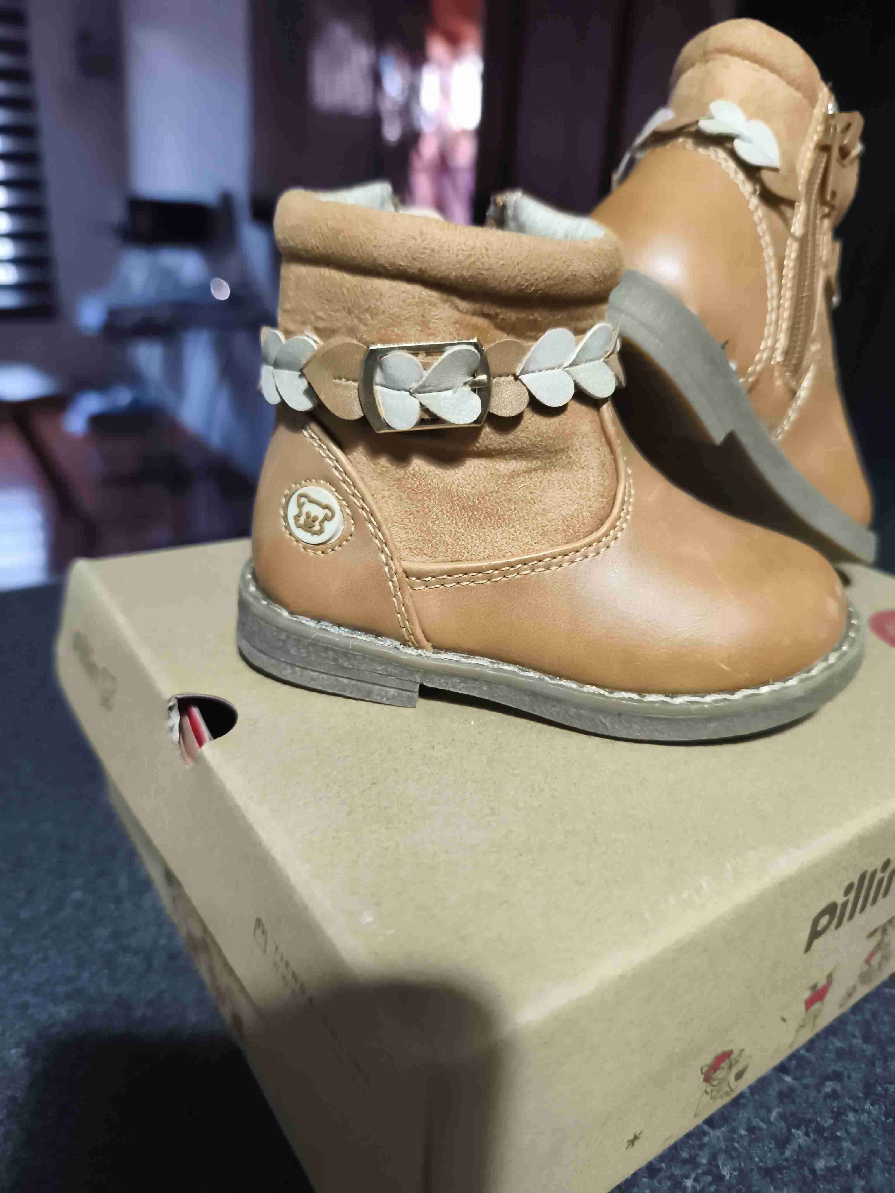 Botas infantiles Pillin café - miniatura 2