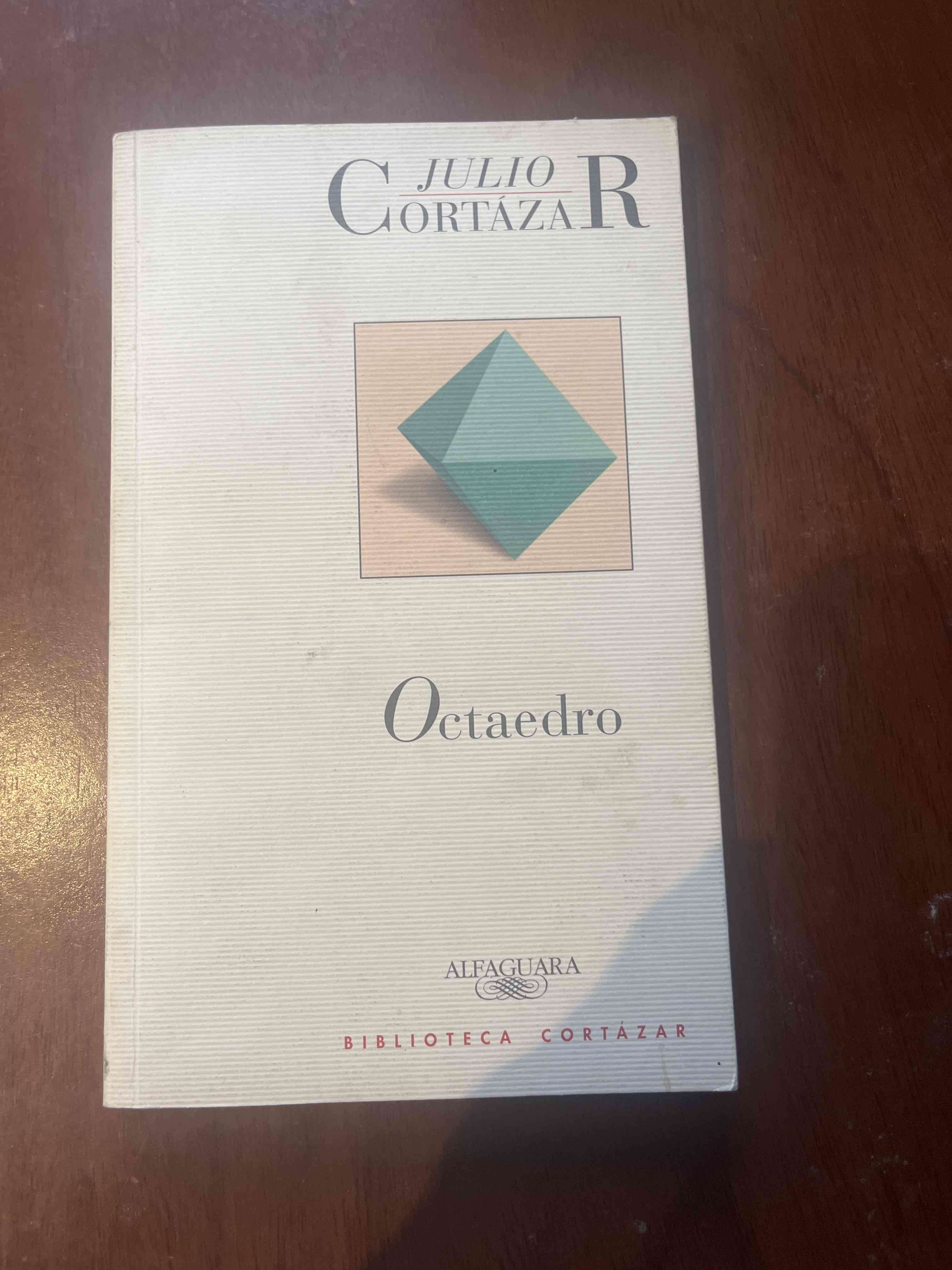 Libro Octaedro Julio Cortázar