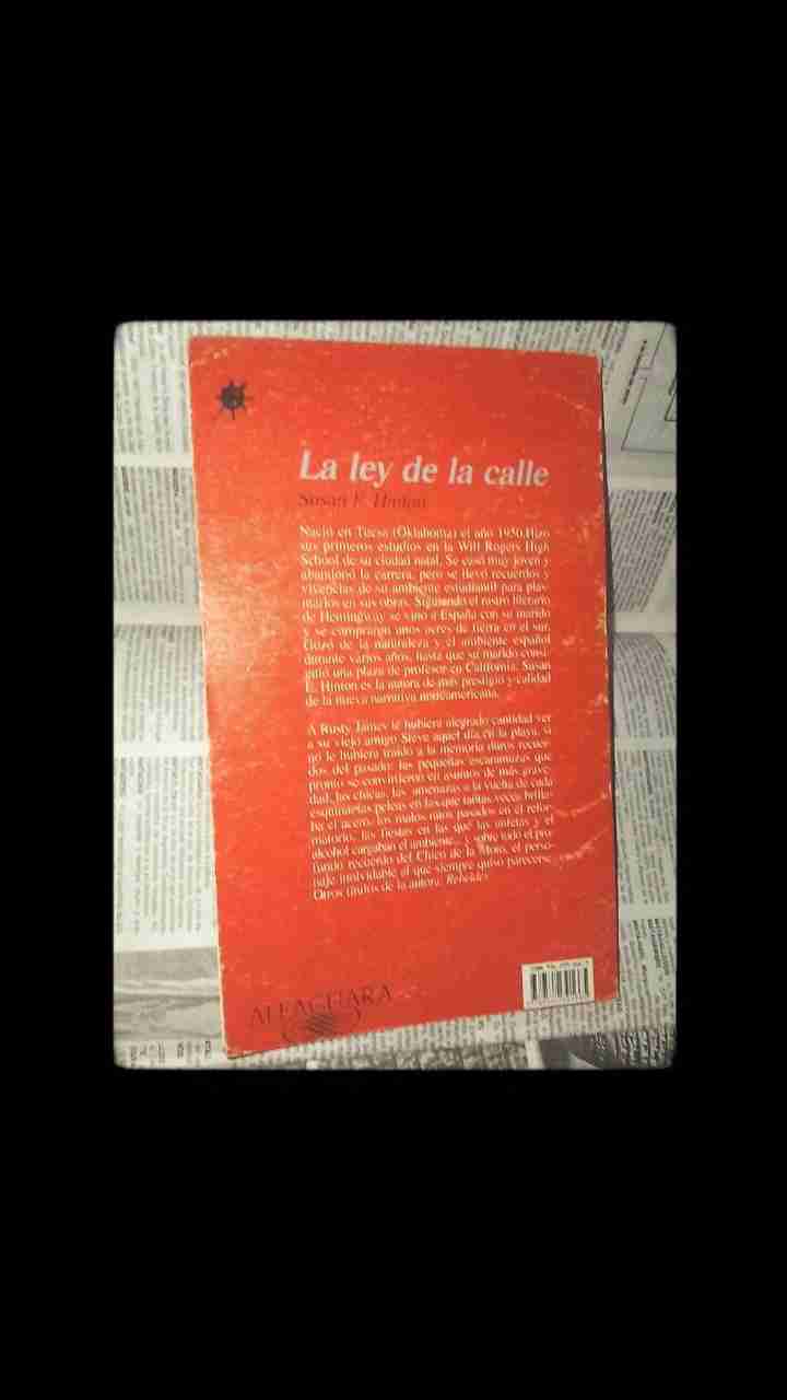 Libro 'La ley de la calle' - miniatura 2