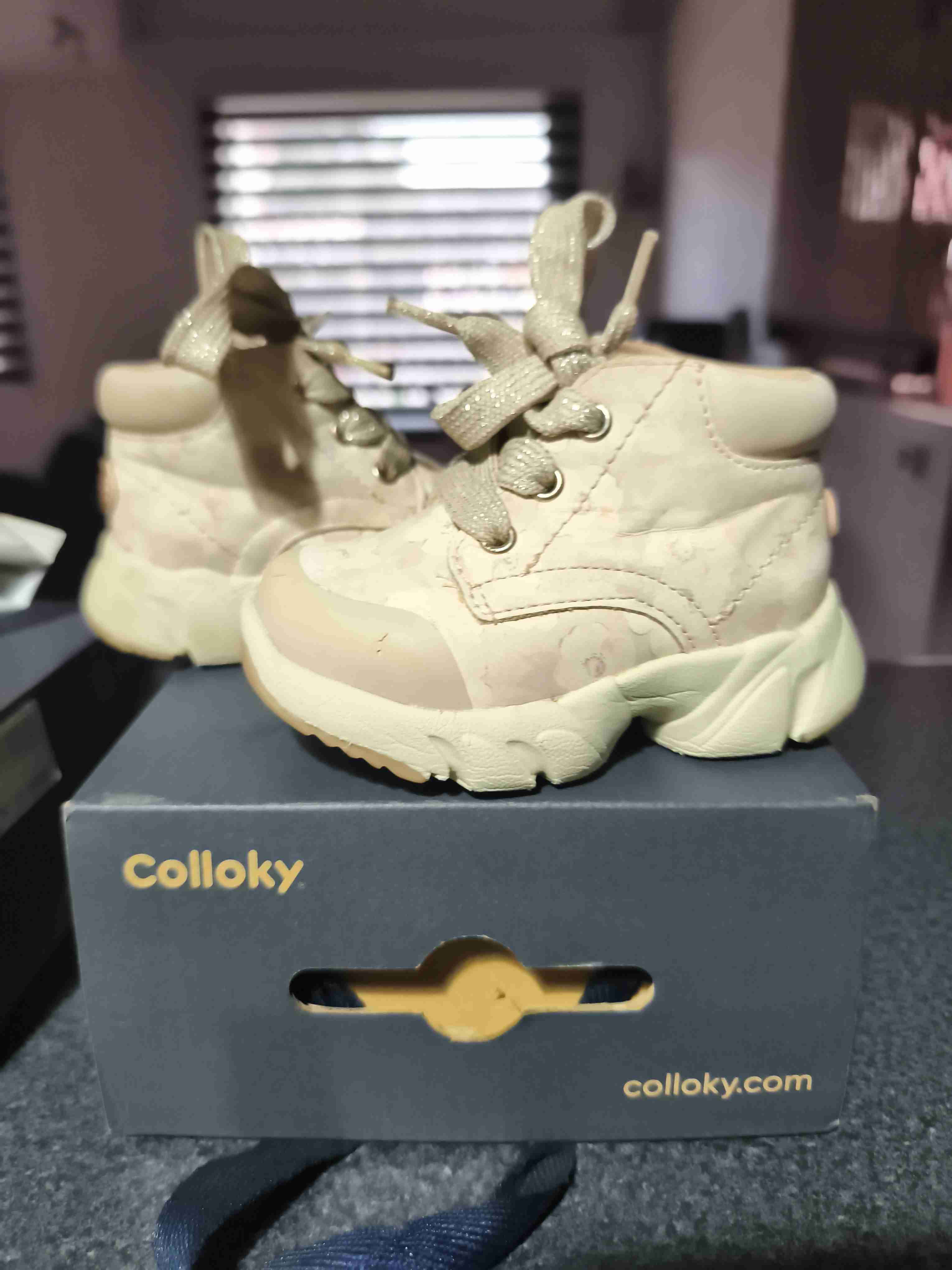 Zapatillas bebé Colloky beige